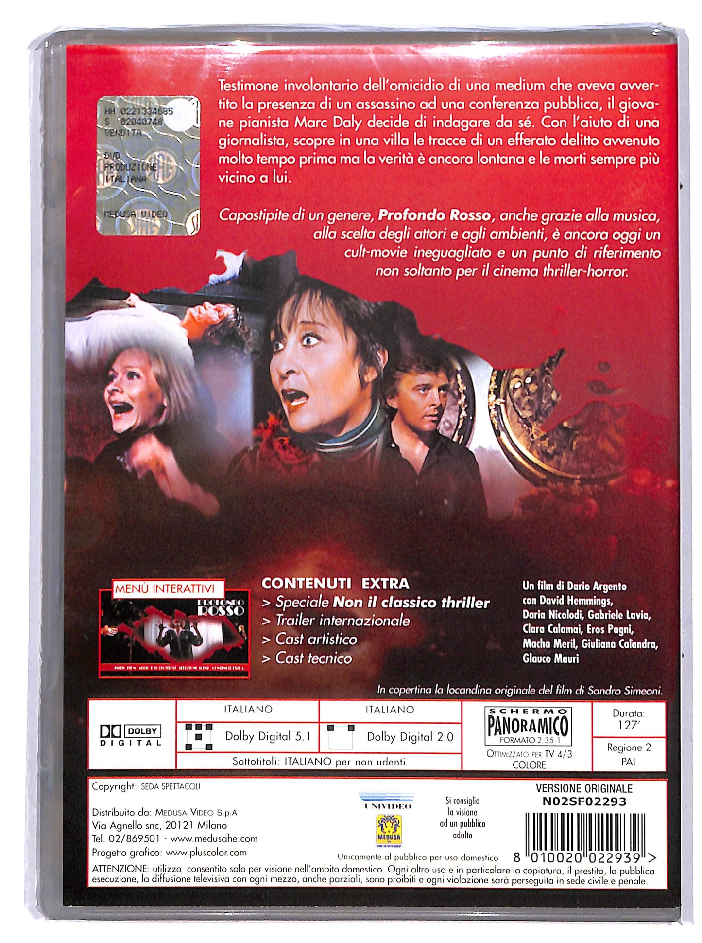 EBOND Profondo Rosso DVD DB689953
