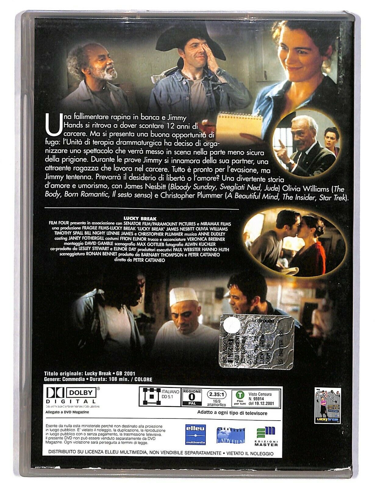 EBOND Lucky Break (2001) Di Peter Cattaneo Editoriale DVD DB690121