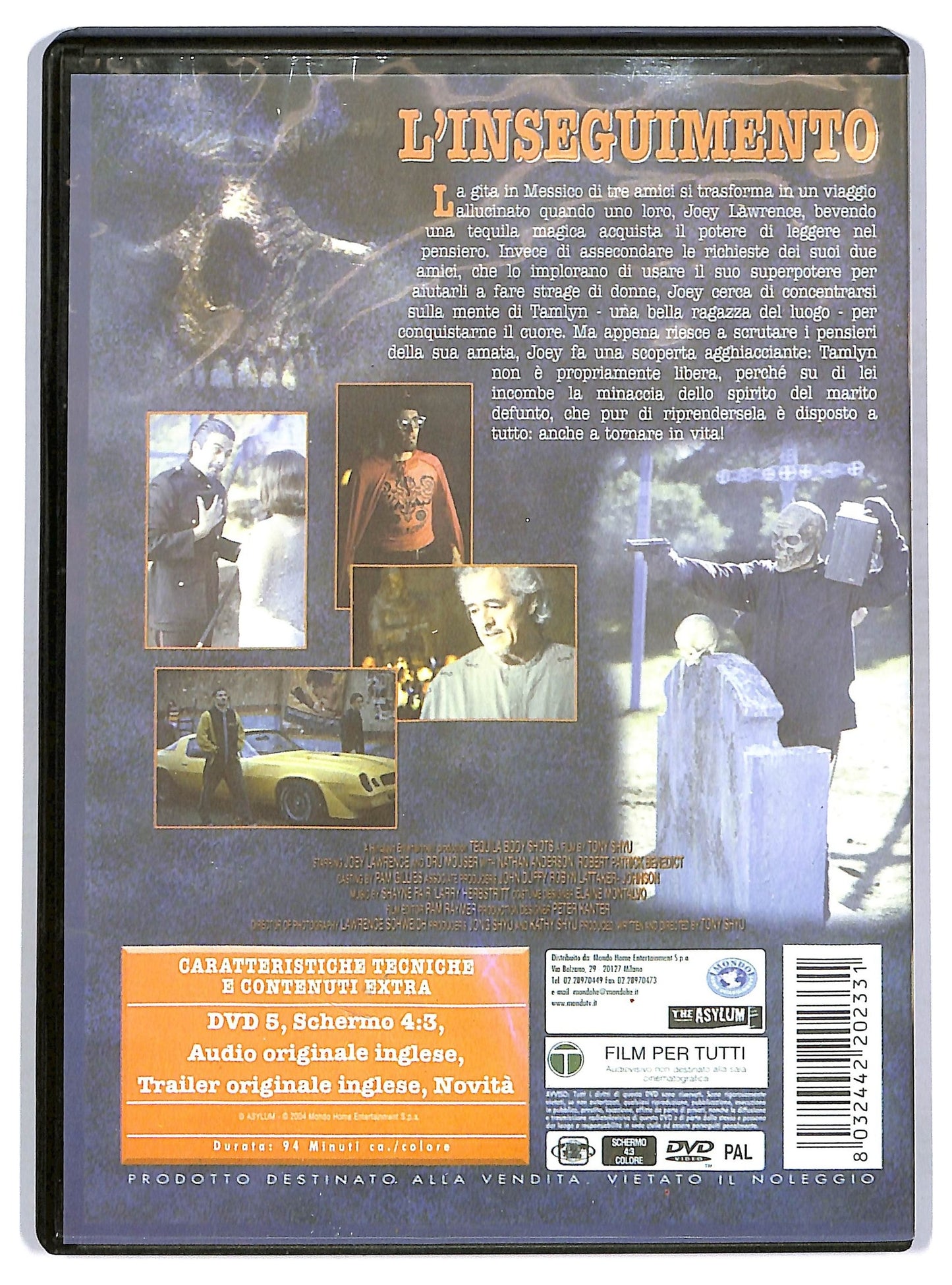 EBOND L'Inseguimento DVD DB690132