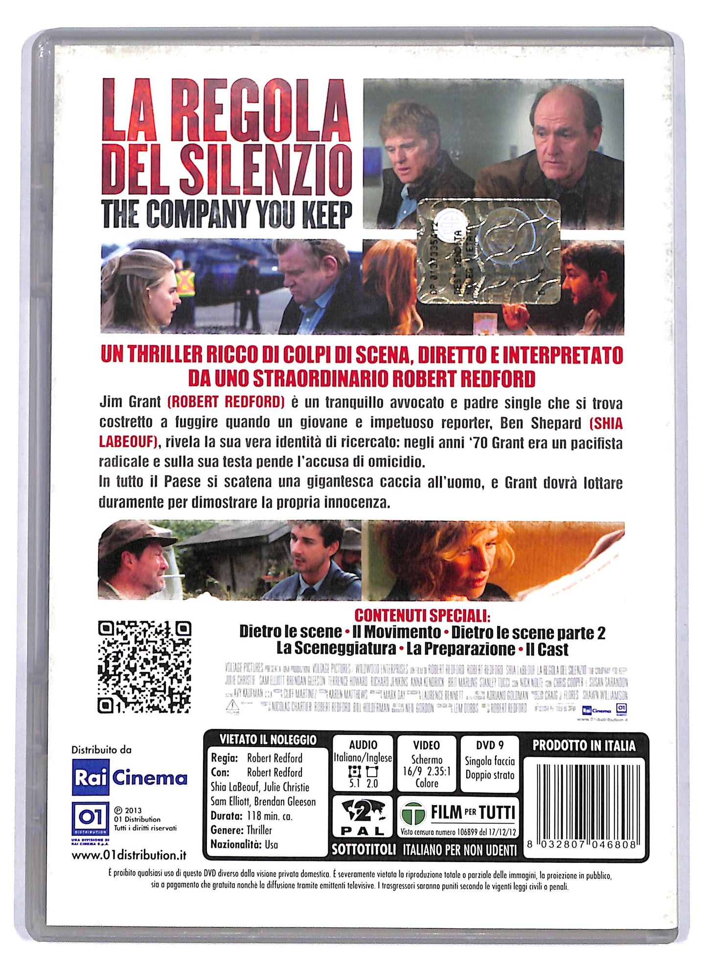 EBOND La Regola Del Silenzio - The Company You Keep DVD DB690160
