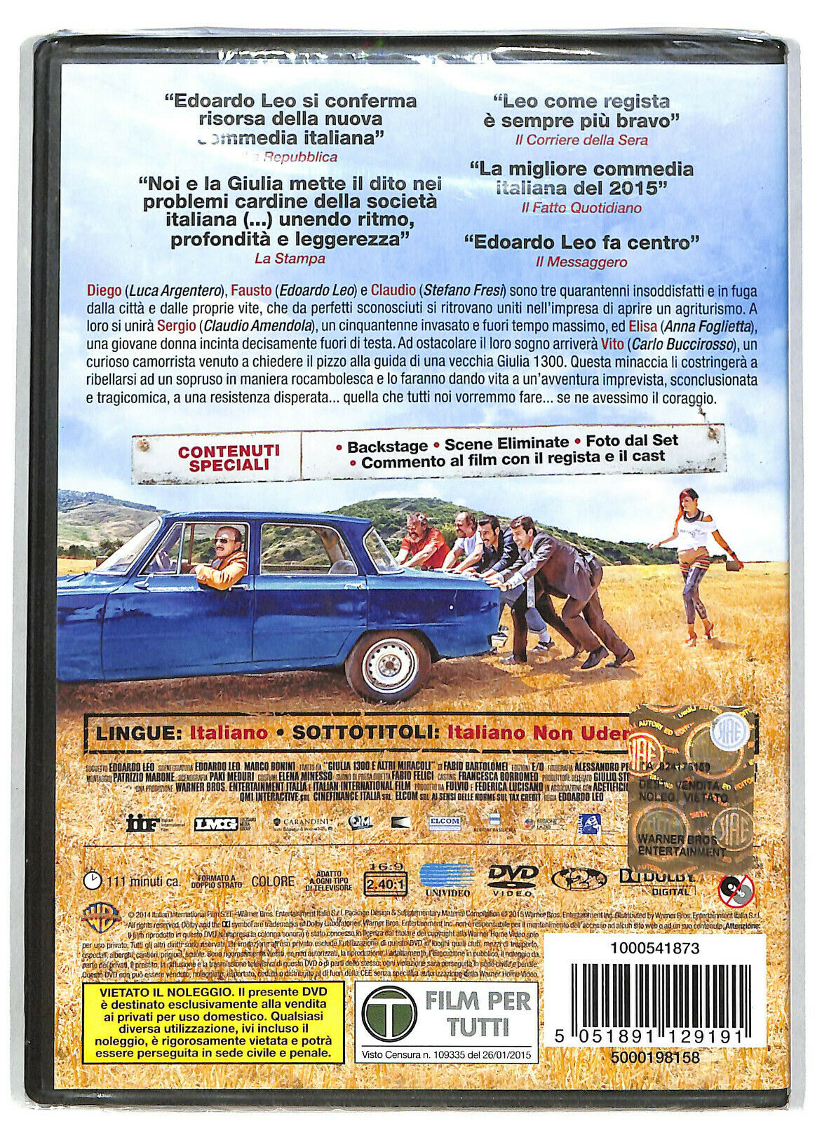 EBOND Noi e La Giulia DVD DB690212