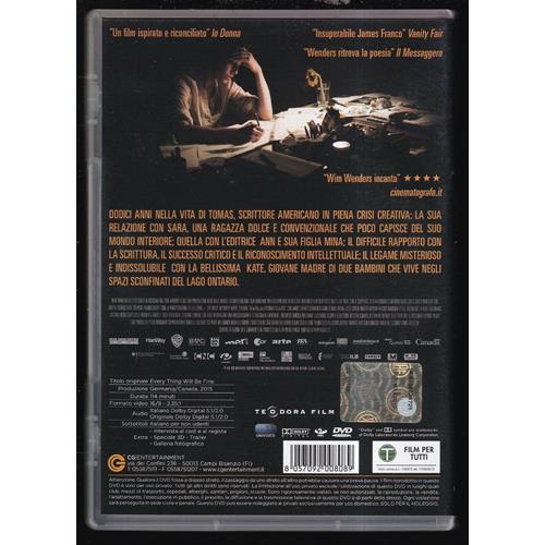 EBOND Ritorno Alla Vita (2015) Di Wim Wenders DVD DB690230