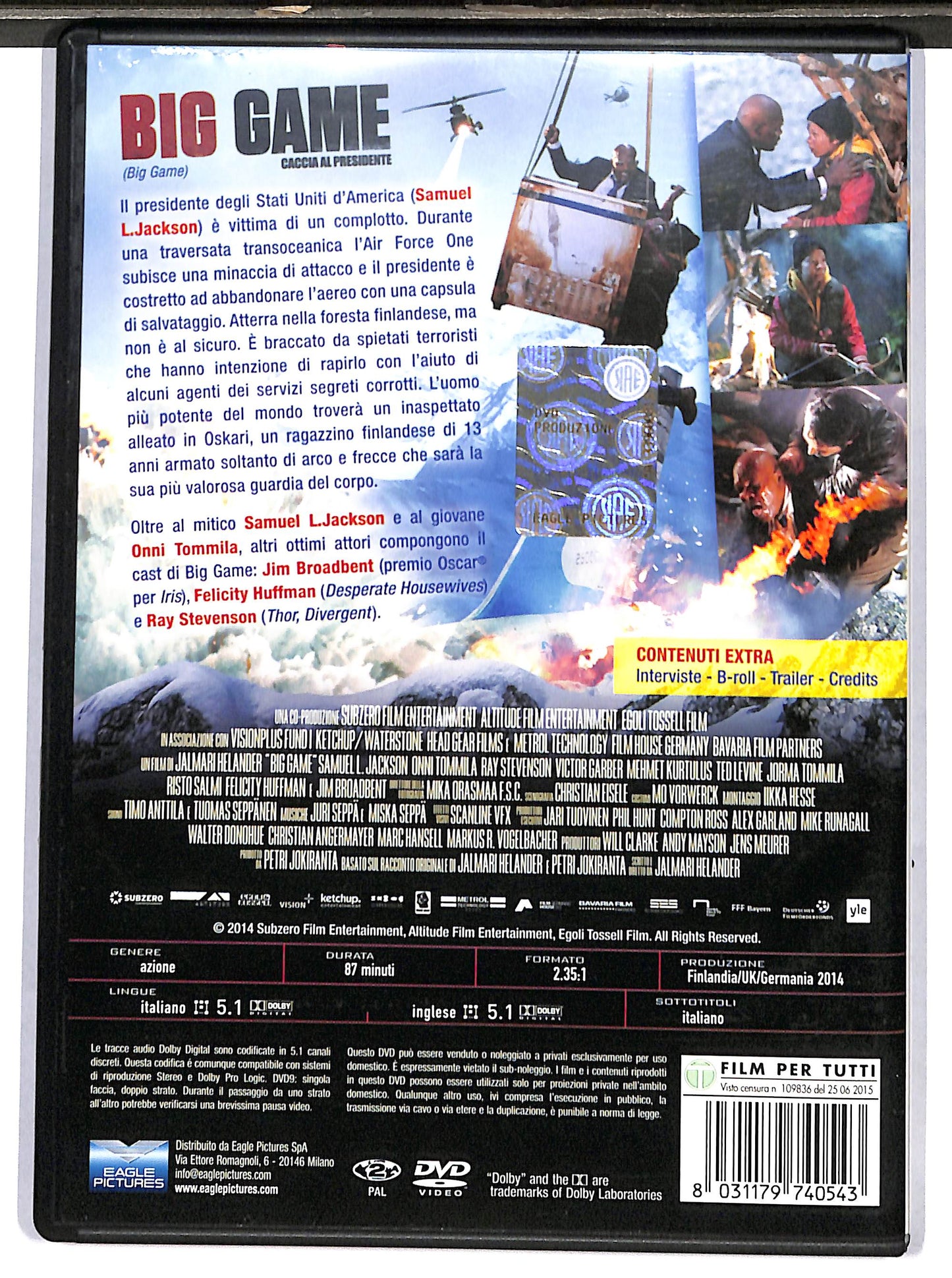 EBOND big game caccia al presidente DVD DB690253