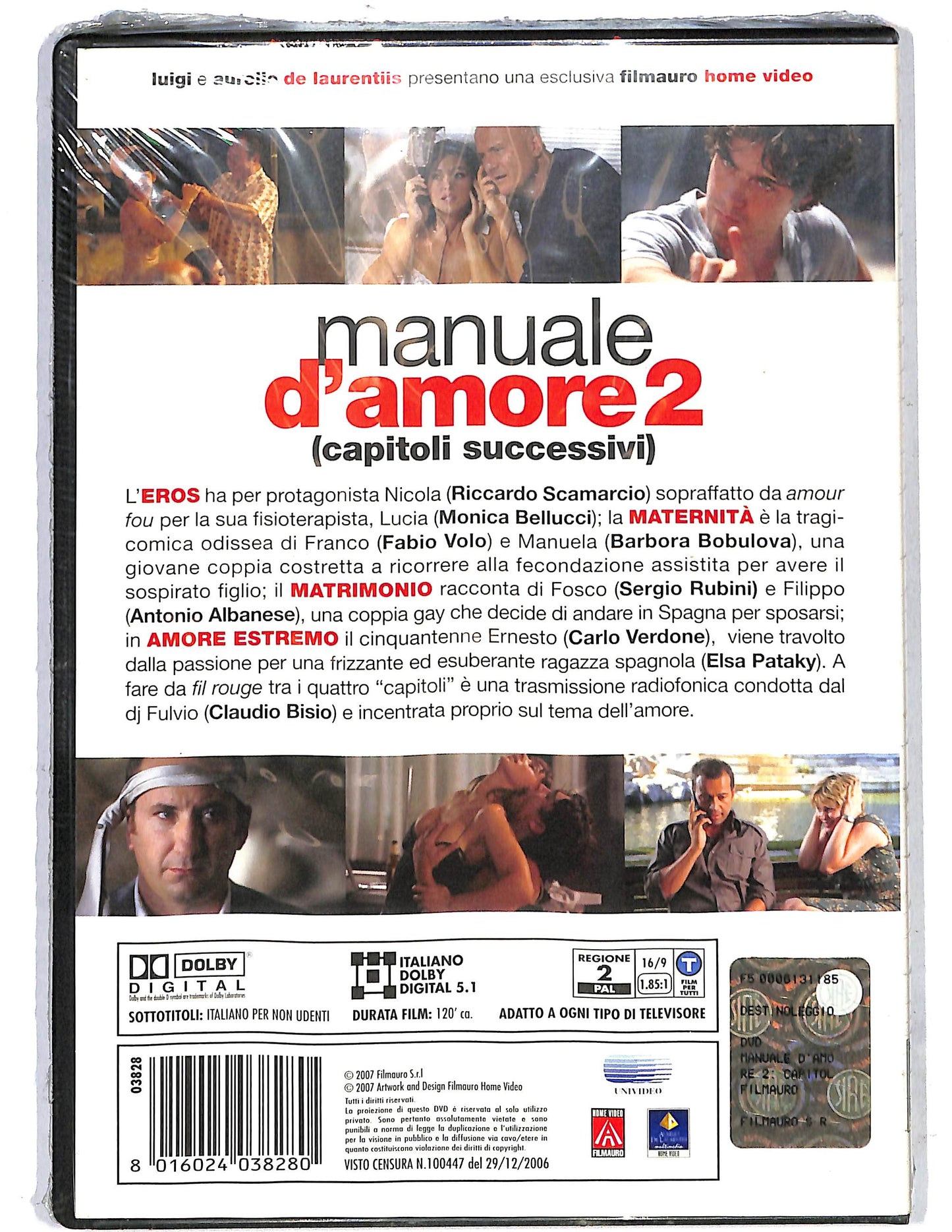 EBOND Manuale d'amore 2 Noleggio DVD DB690329