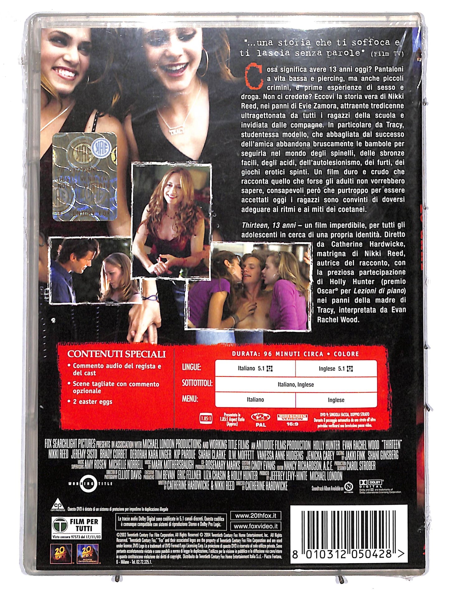 EBOND thirteen 13 anni DVD DB690333