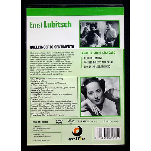 EBOND Quell'incerto Sentimento DVD DB690655