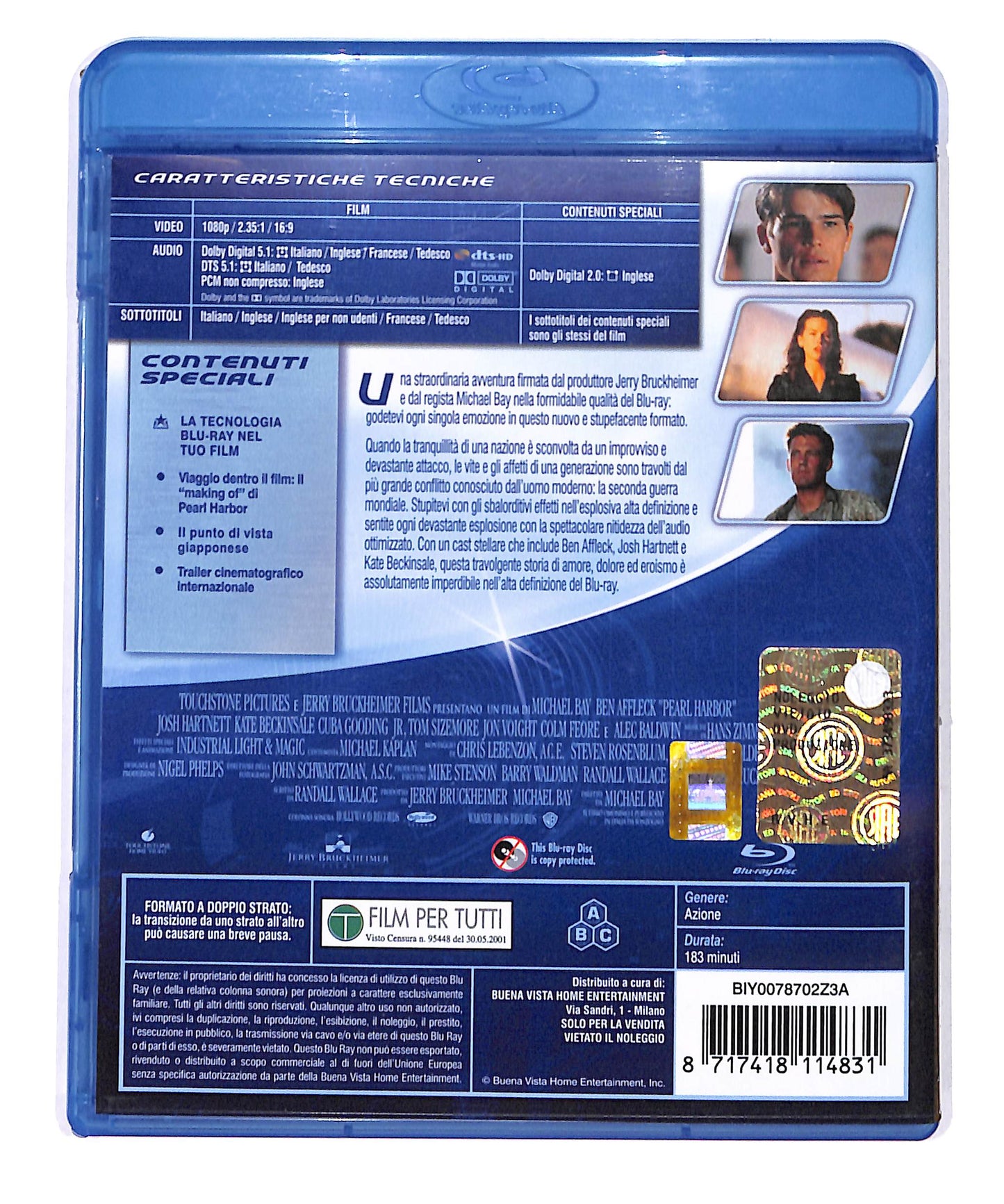 EBOND Pearl Harbor BLURAY DB690707