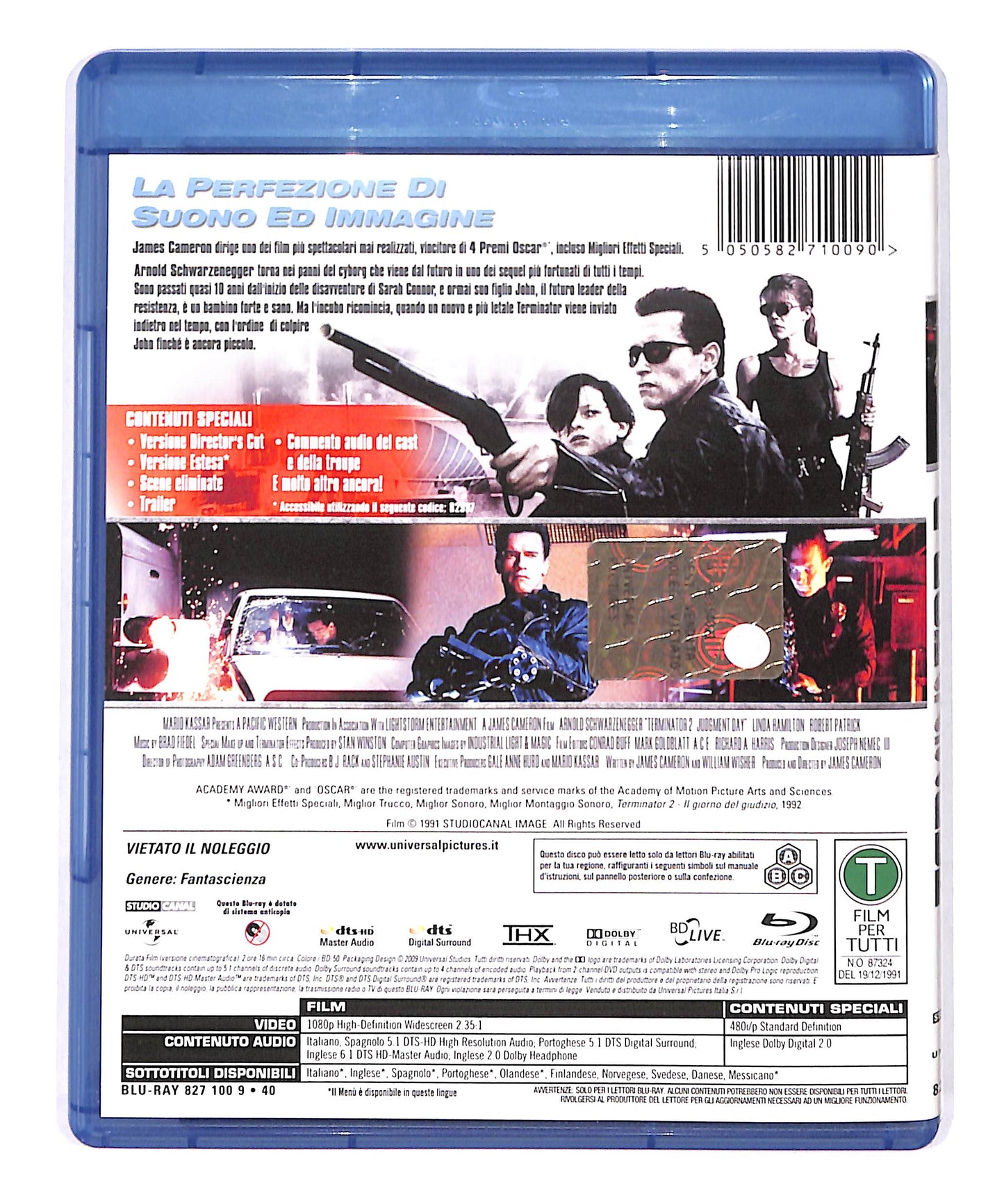 EBOND Terminator 2 - Il giorno del giudizio  BLURAY DB690708