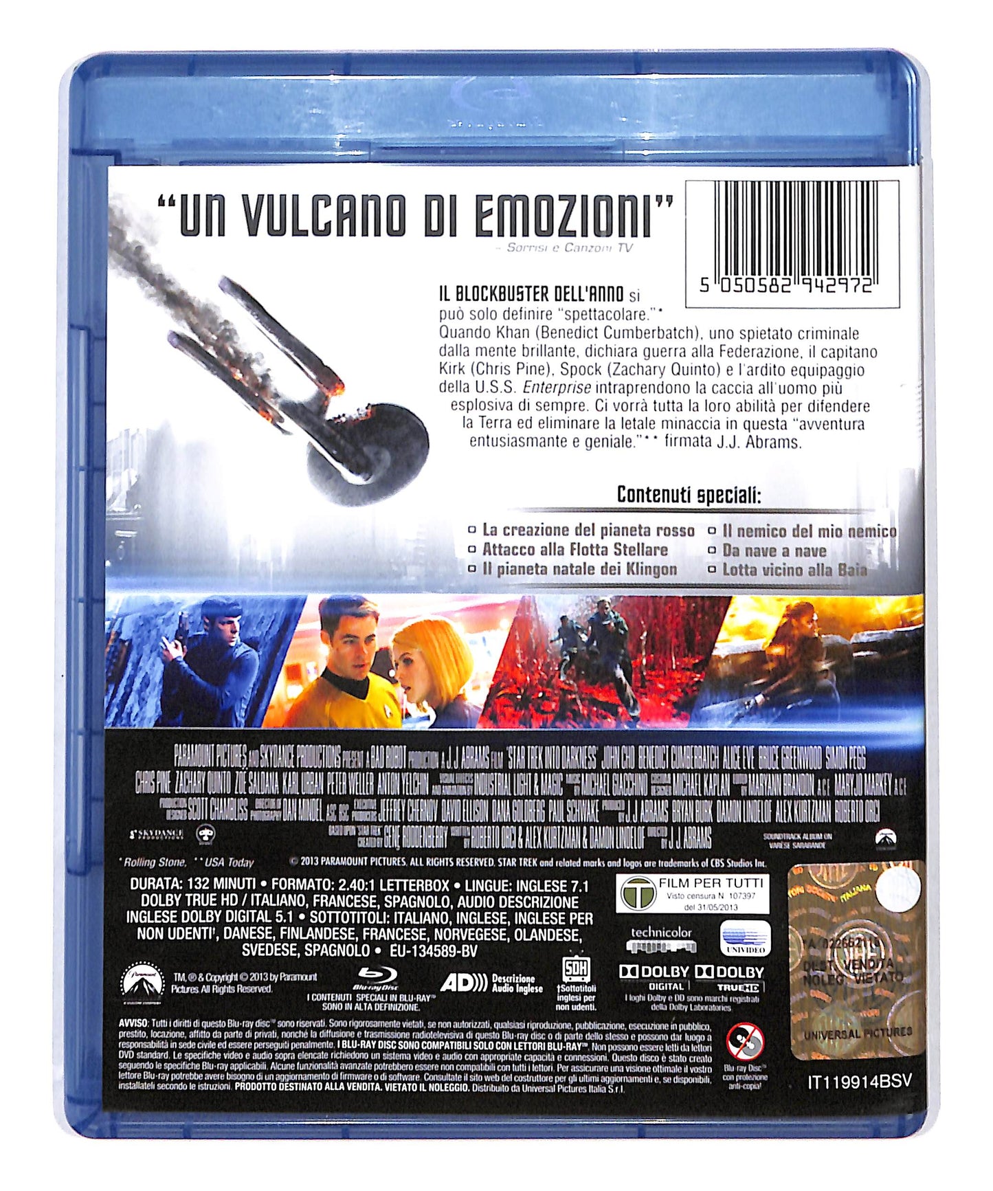 EBOND Into Darkness - Star Trek BLURAY DB690776