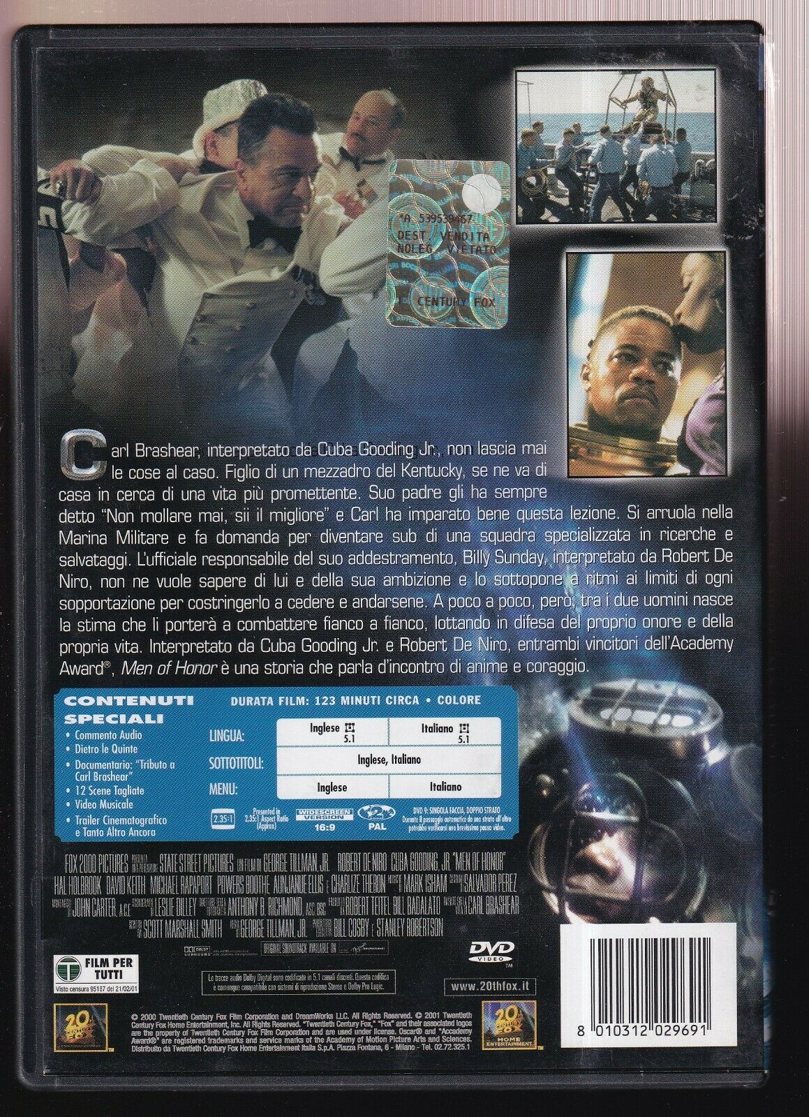 EBOND Men Of Honor - L'onore Degli Uomini DVD DB690903