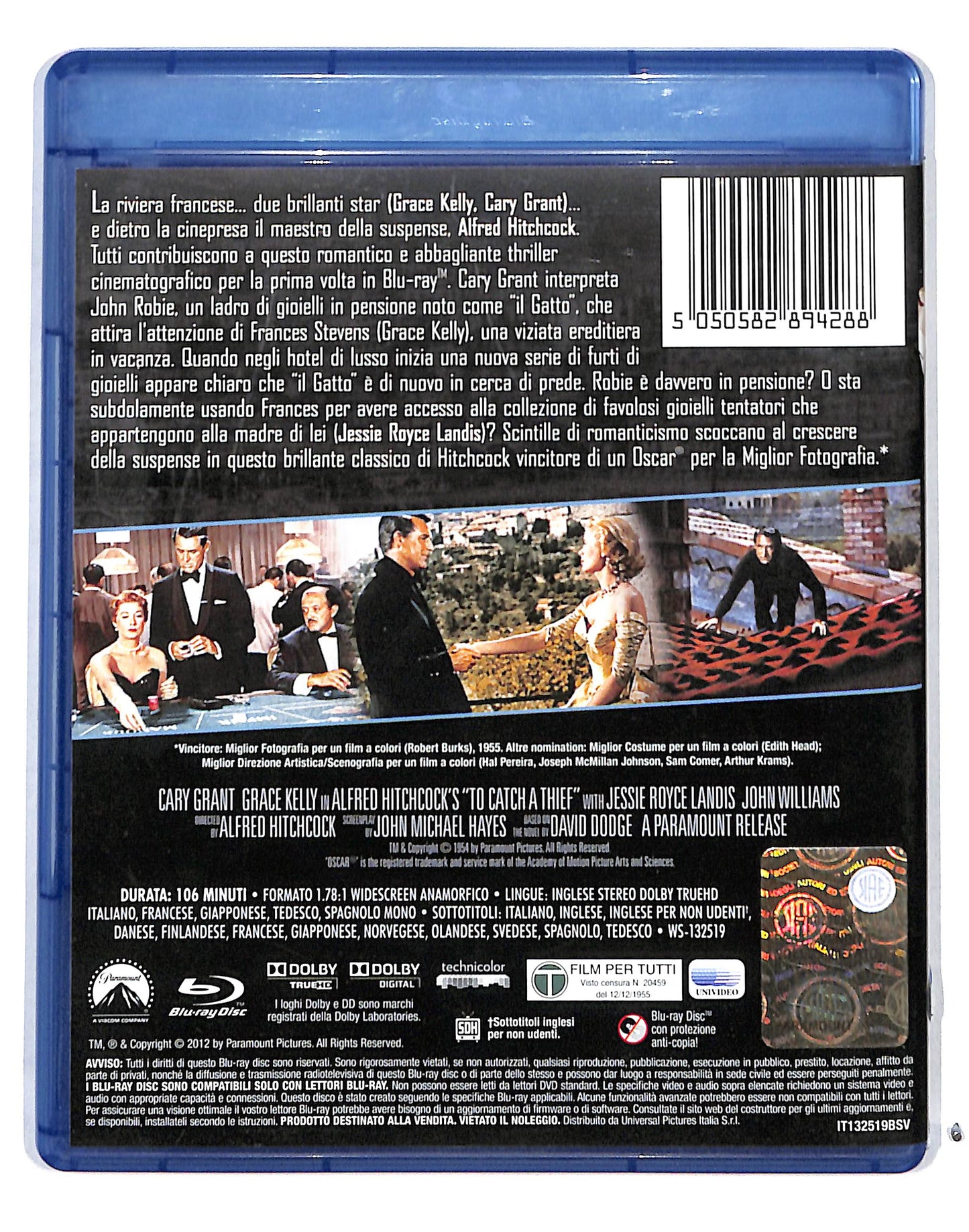 EBOND Caccia Al Ladro BLURAY DB691104