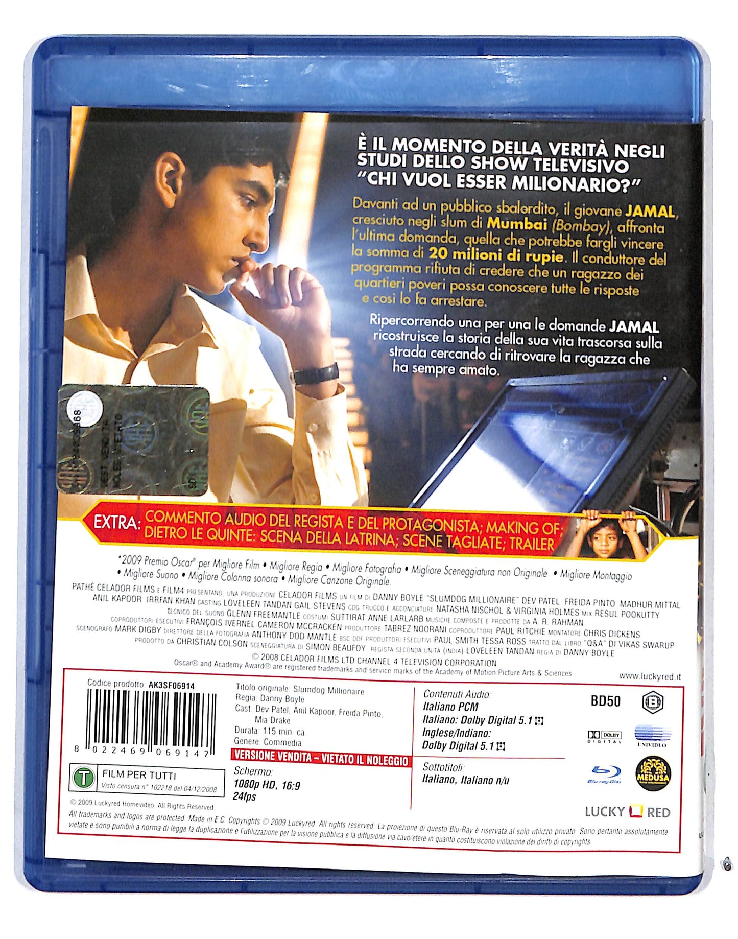 EBOND The millionaire BLURAY  BLURAY DB691106