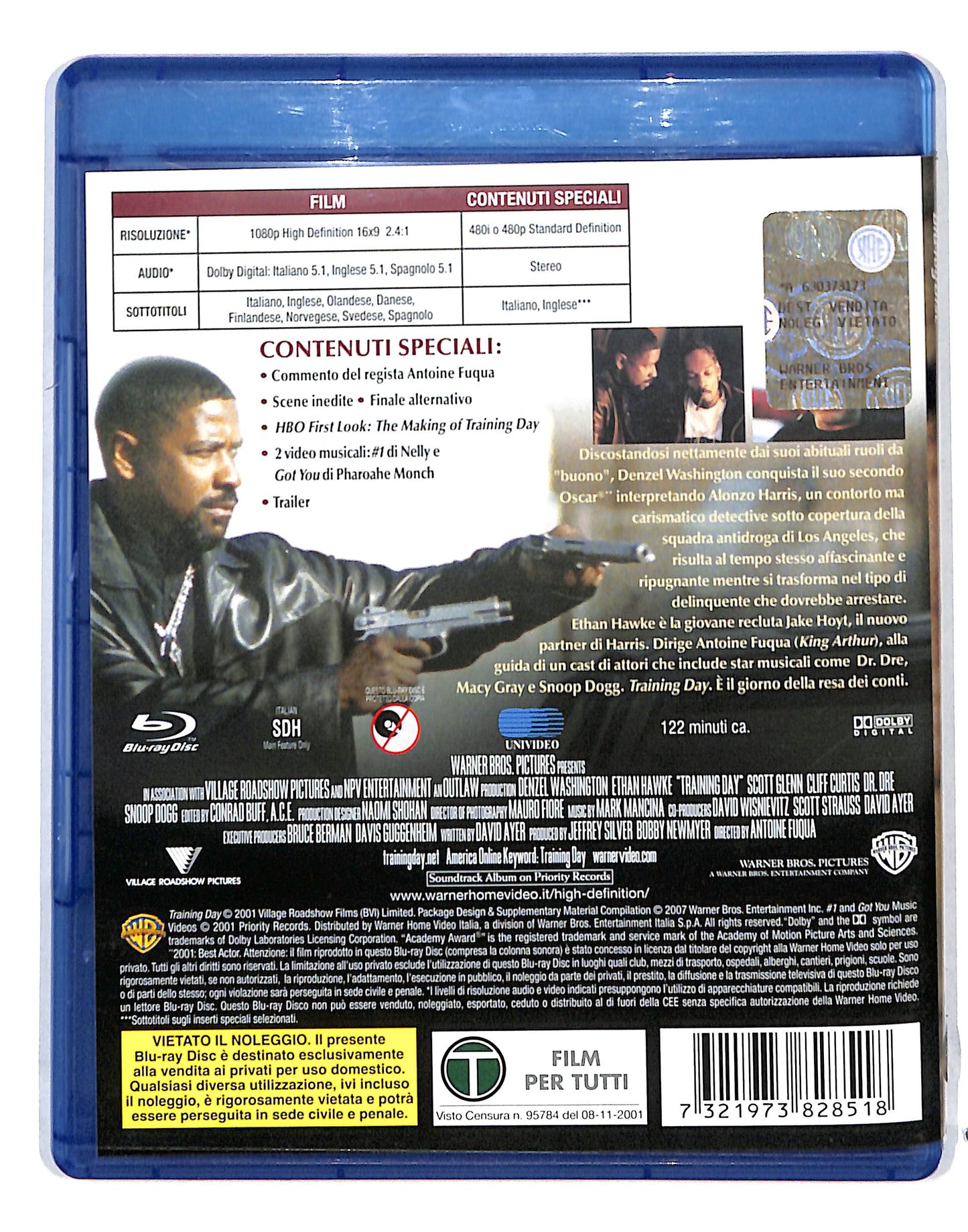 EBOND Training Day BLURAY BLURAY DB691114