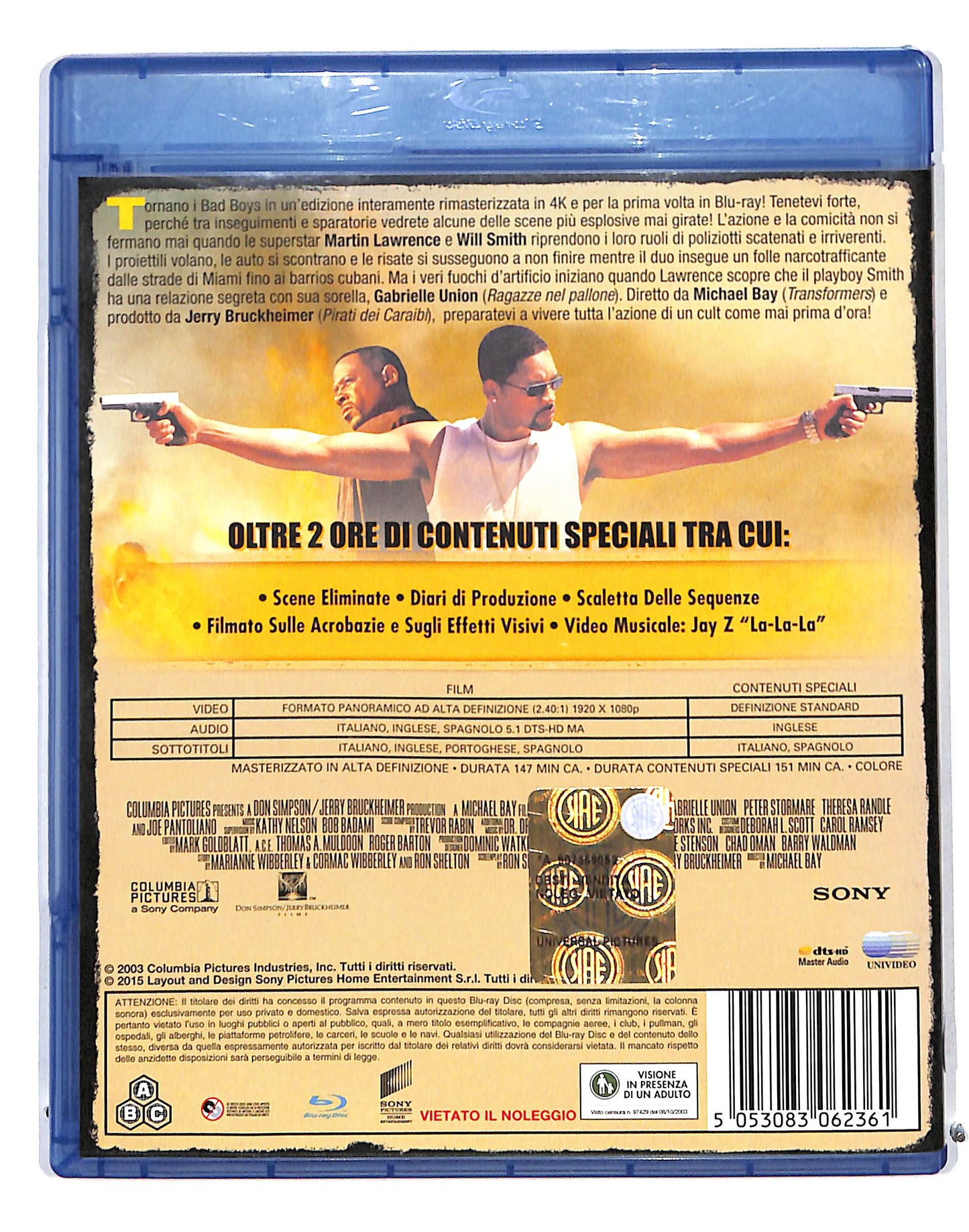 EBOND Bad Boys II BLURAY BLURAY DB691121