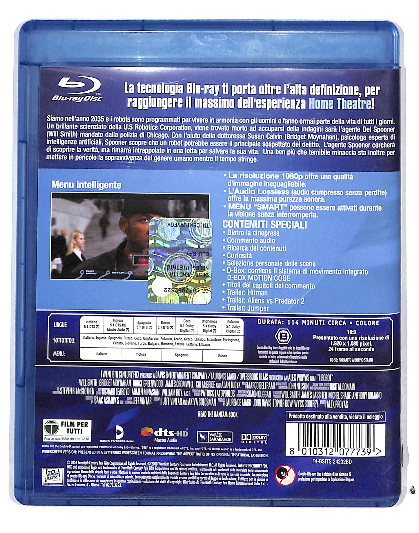 EBOND io, robot BLURAY DB691137