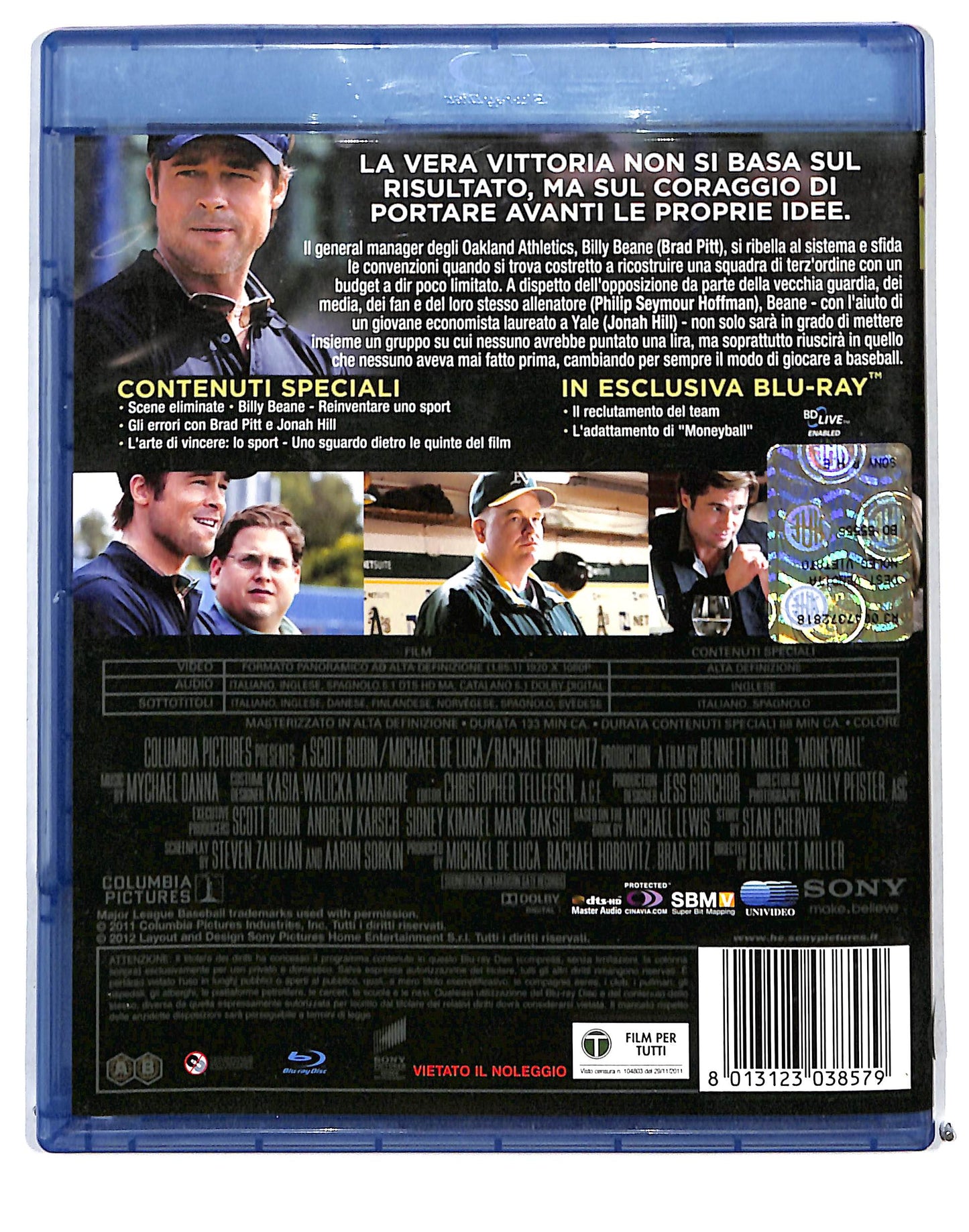 EBOND Moneyball - L'arte di vincere BLURAY DB691138