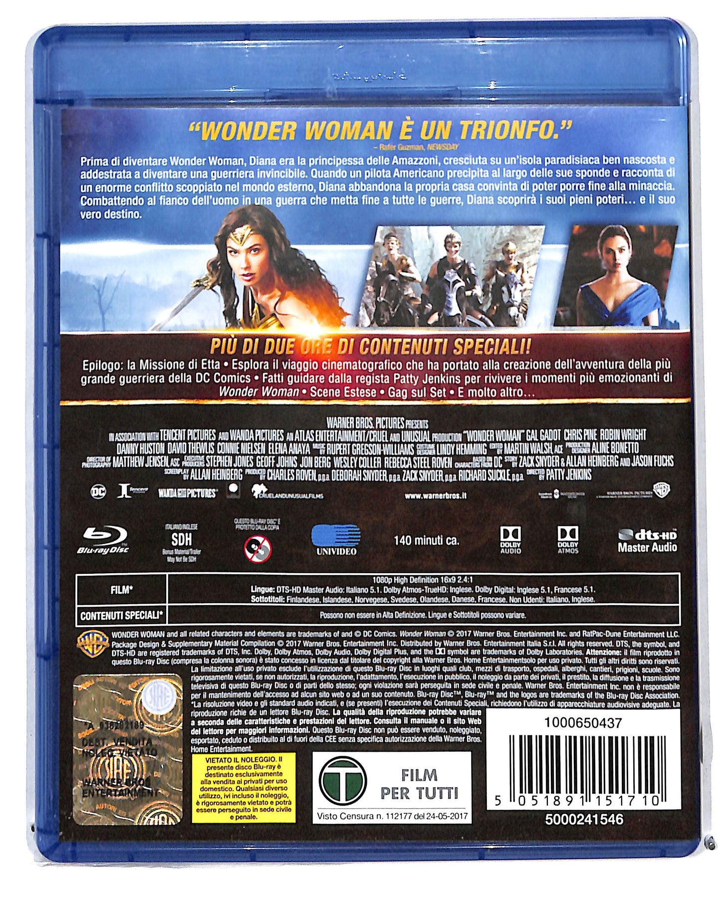 EBOND Wonder Woman BLURAY DB691151