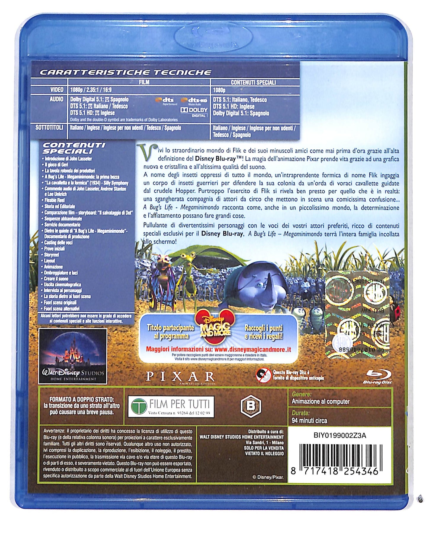EBOND A bug's life Megaminimondo BLURAY DB691156