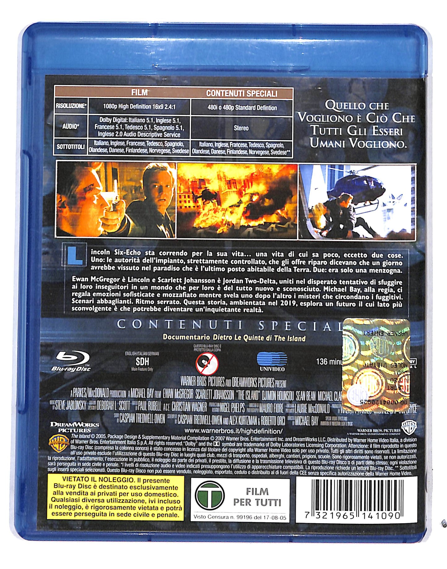 EBOND The island BLURAY DB691174