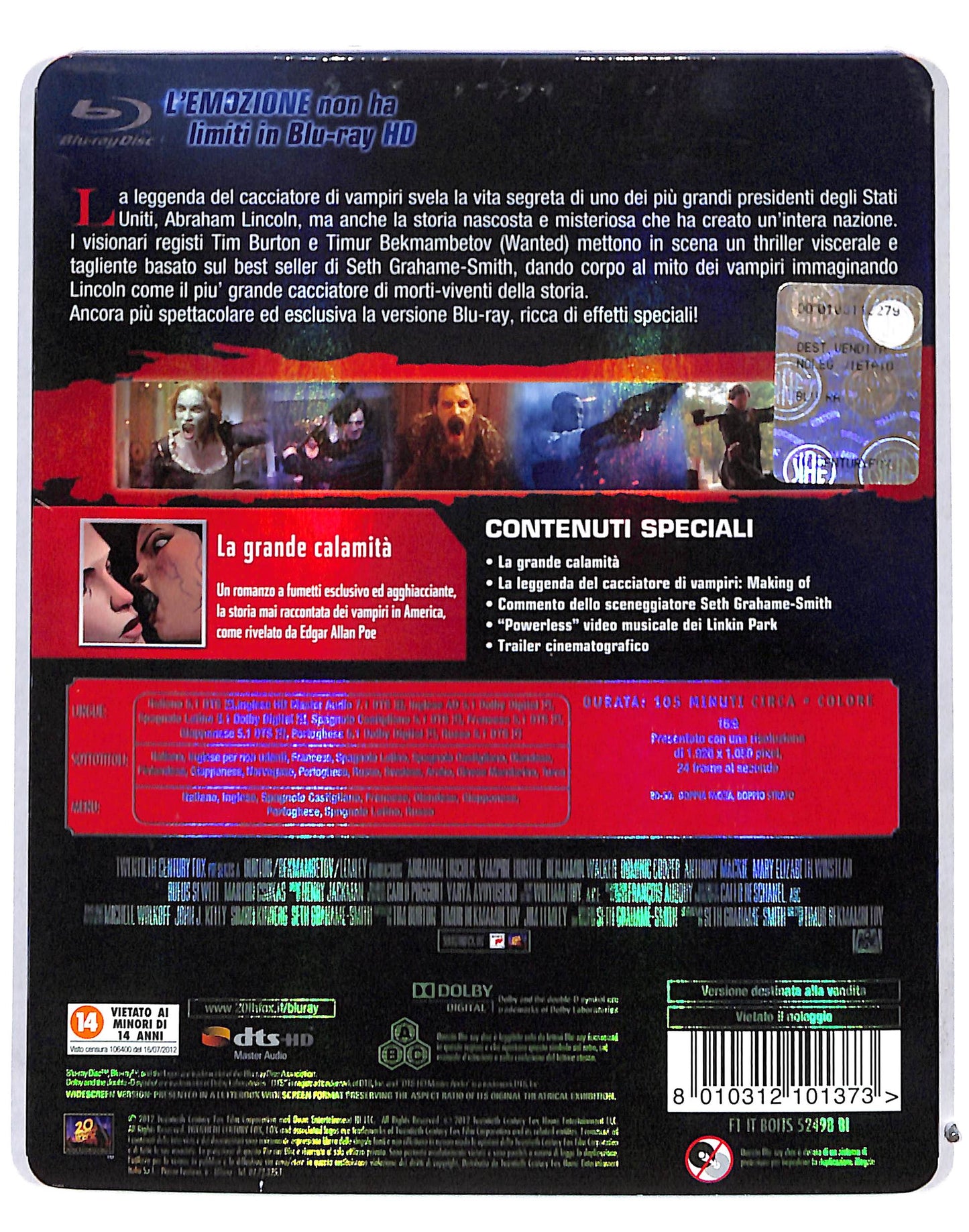 EBOND La leggenda del cacciatore di vampiri + Digital Copy  BLURAY DB691179