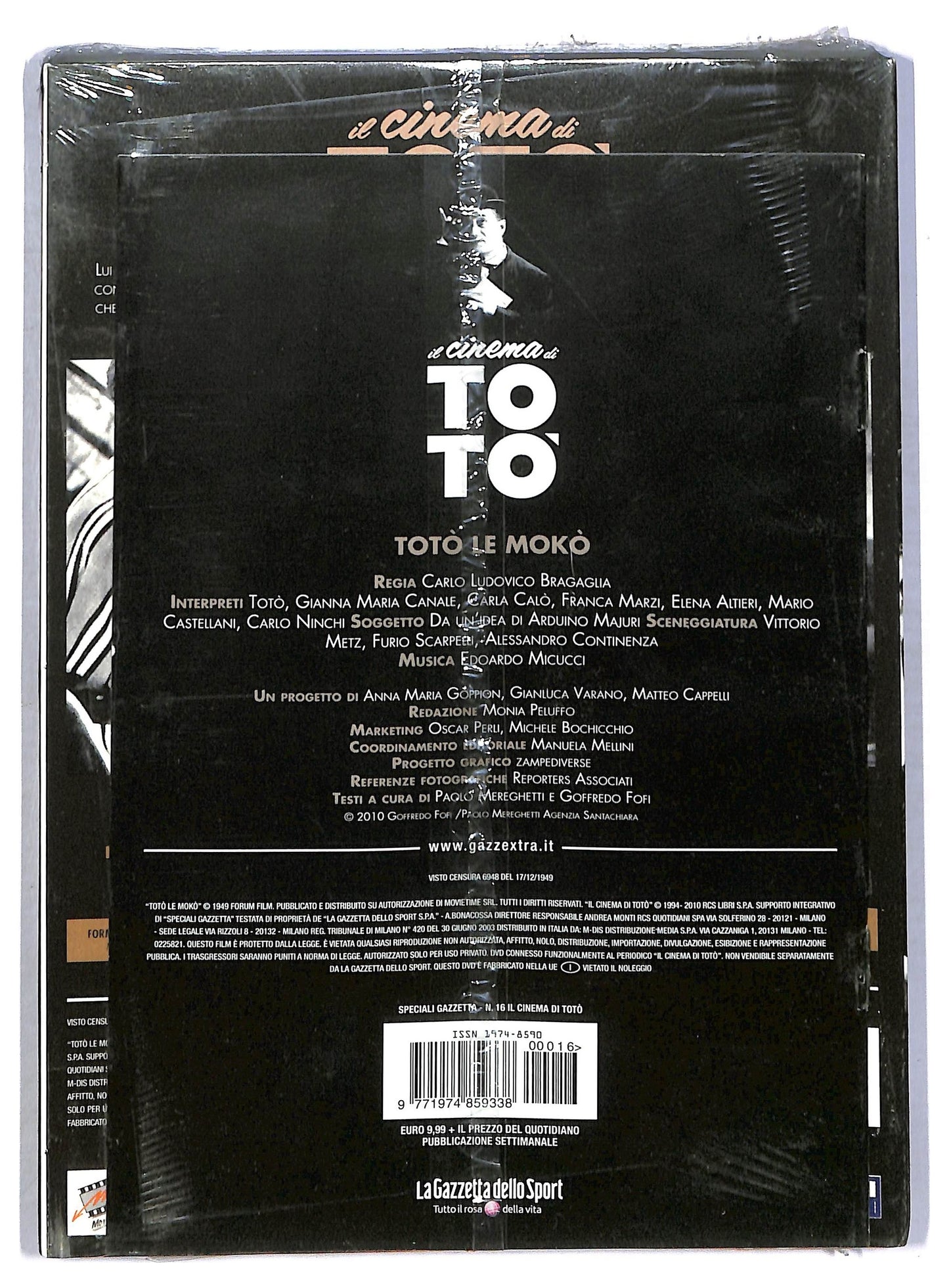 EBOND Toto Le Moko EDITORIALE DVD DB691414