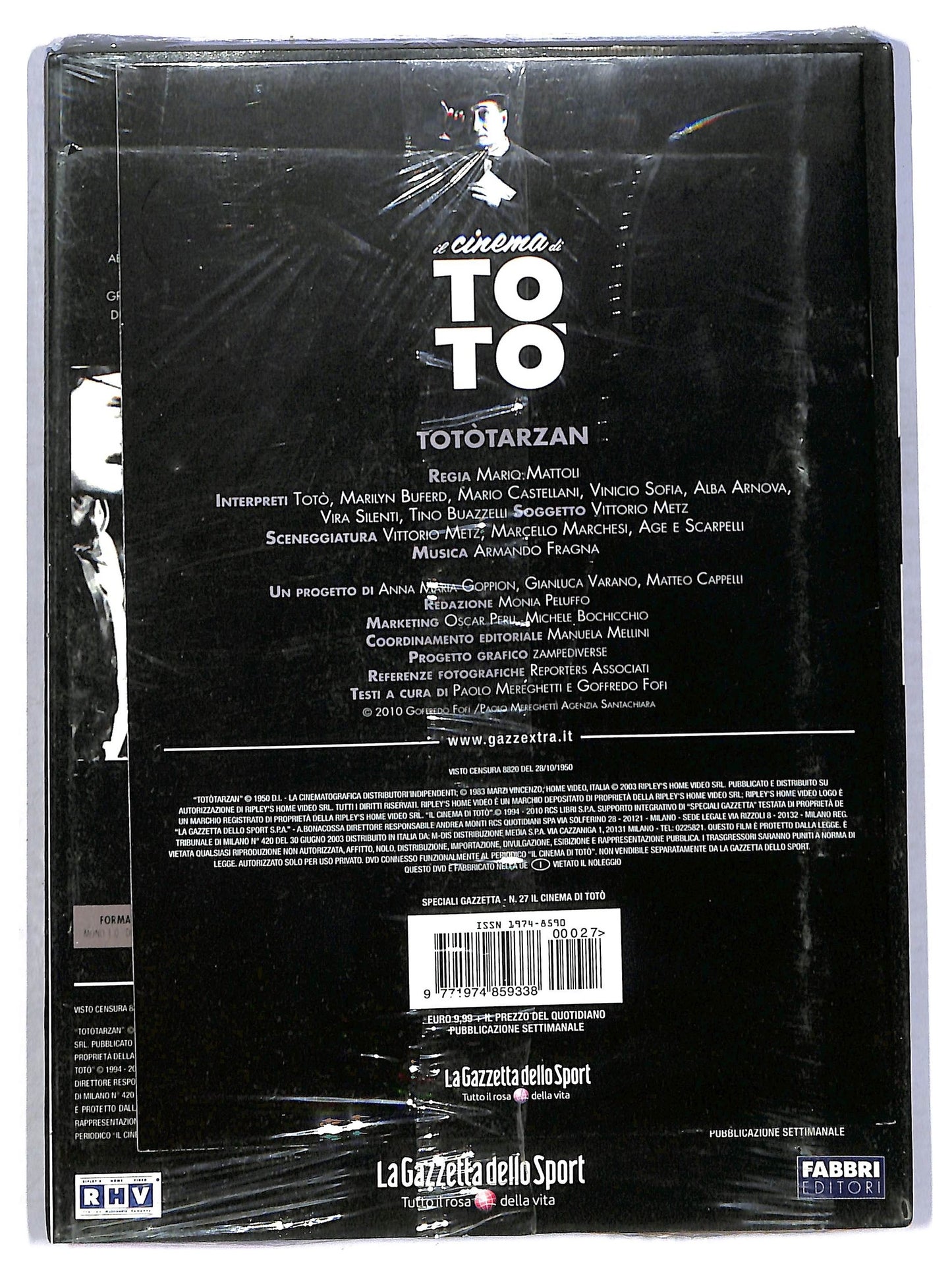 EBOND Tototarzan EDITORIALE DVD DB691426