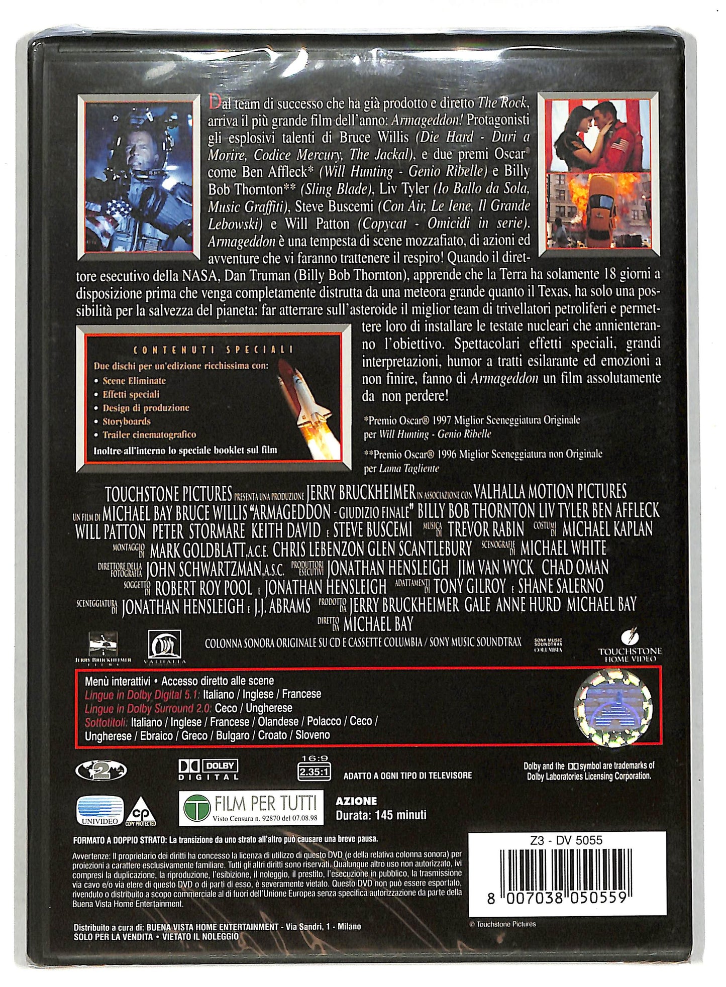 EBOND Armageddon - Giudizio finale EDIZIONE SPECIALE DVD DB691439