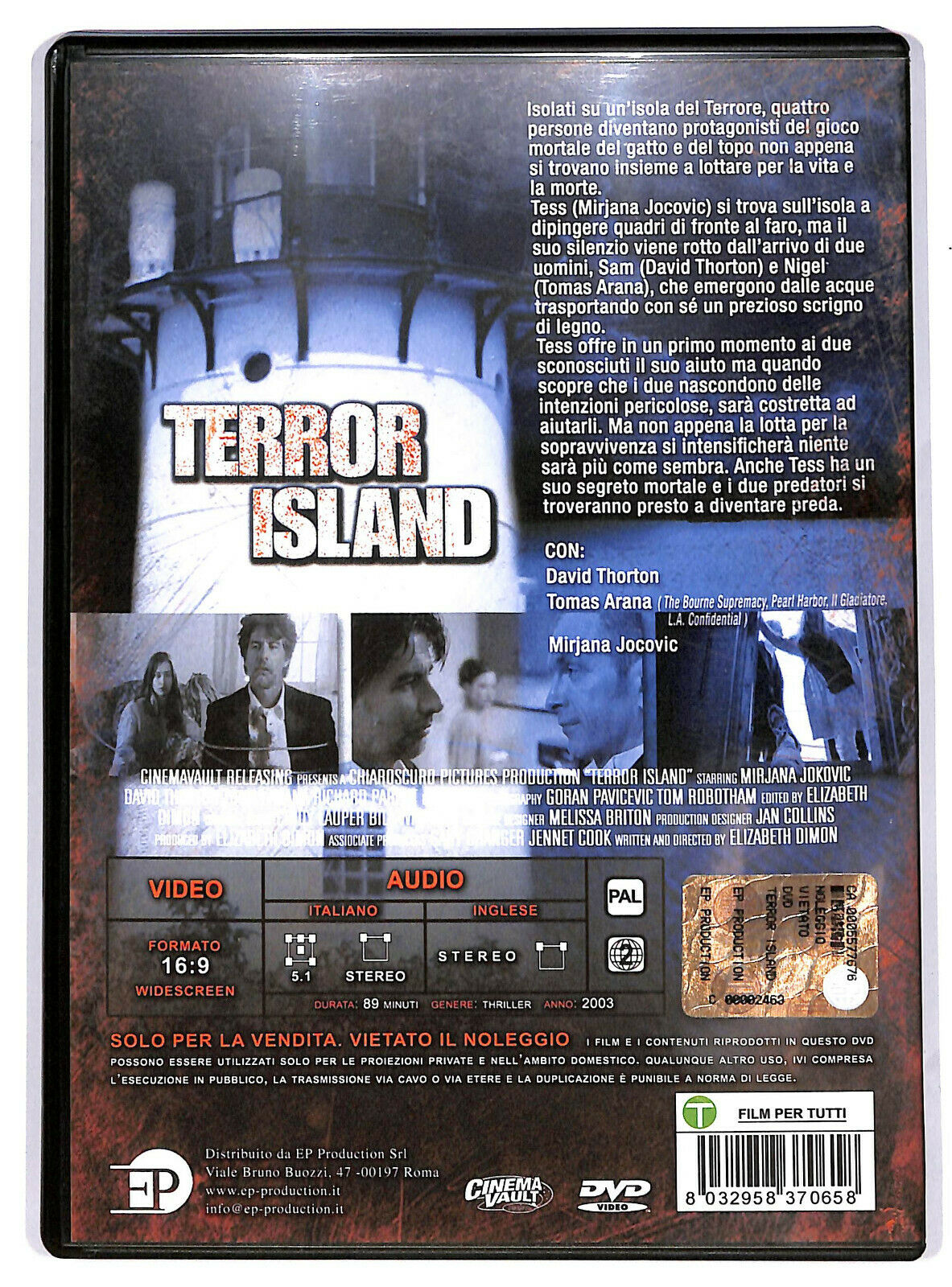 EBOND Terror Island DVD DB691630