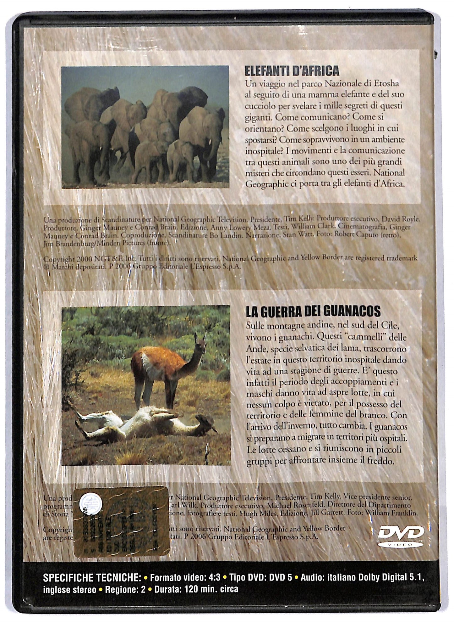 EBOND National Geographic - Enciclopedia degli animali mammiferi IV DVD DB691665