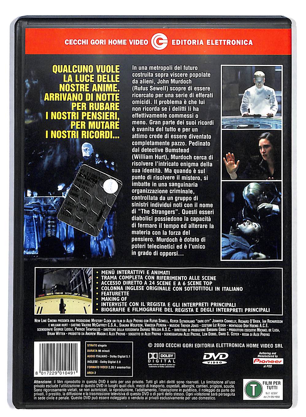 EBOND Dark City DVD DB691704