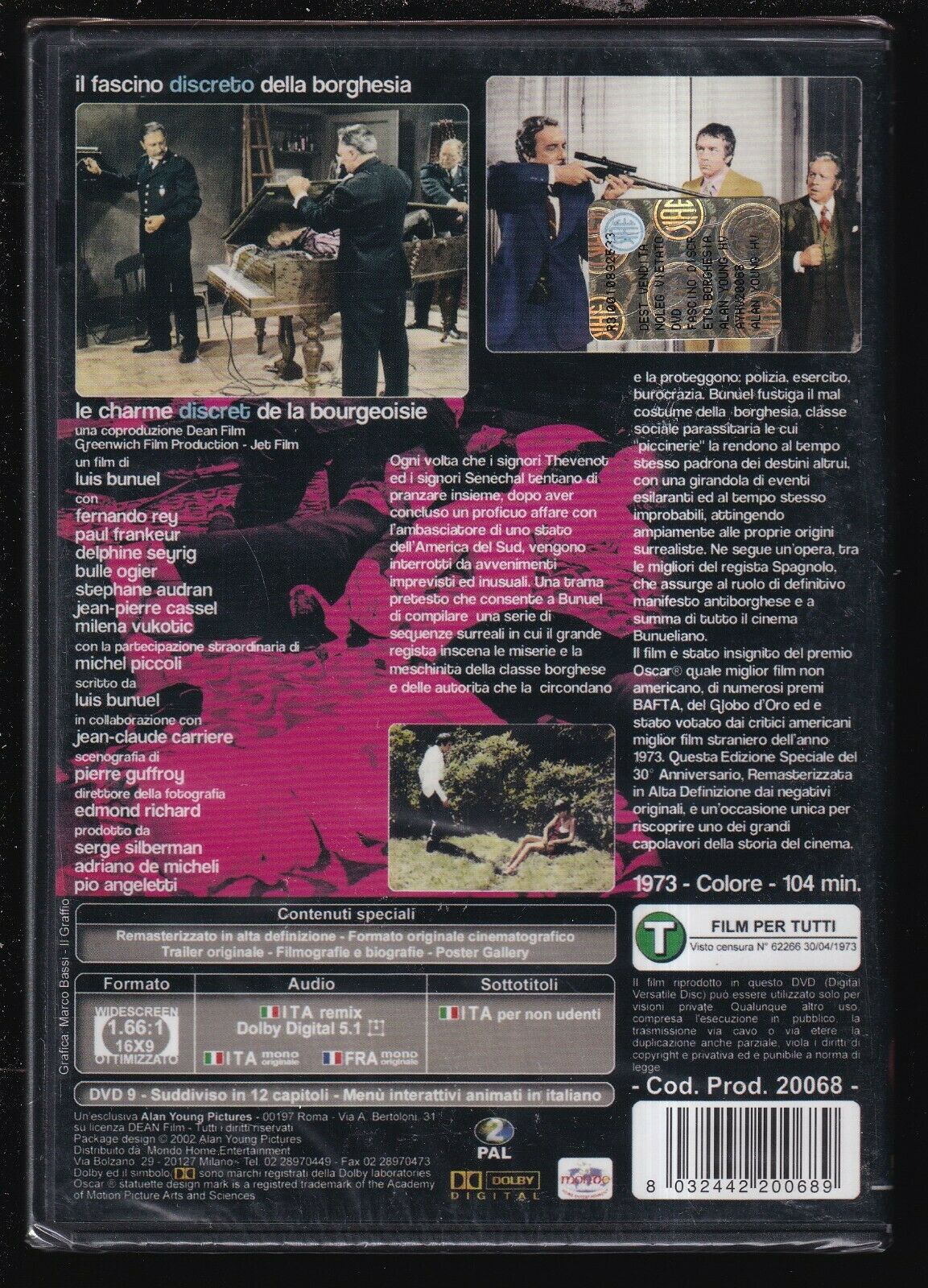 EBOND Il Fascino Discreto Della Borghesia DVD DB691705