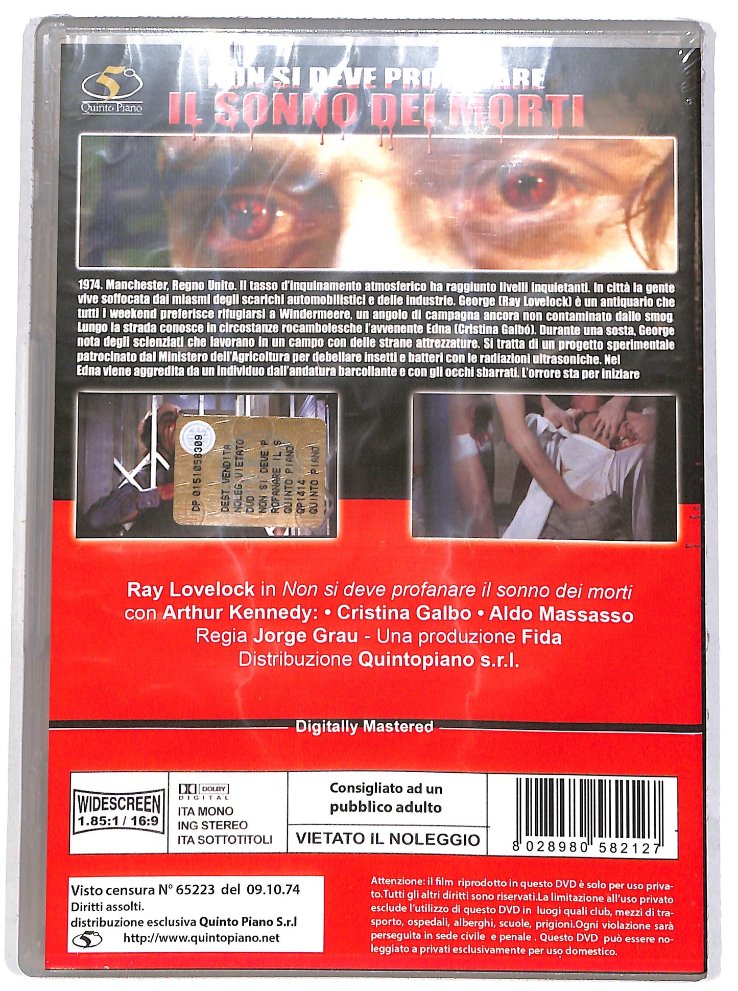 EBOND Non si deve profanare il sonno dei morti DVD DB691709