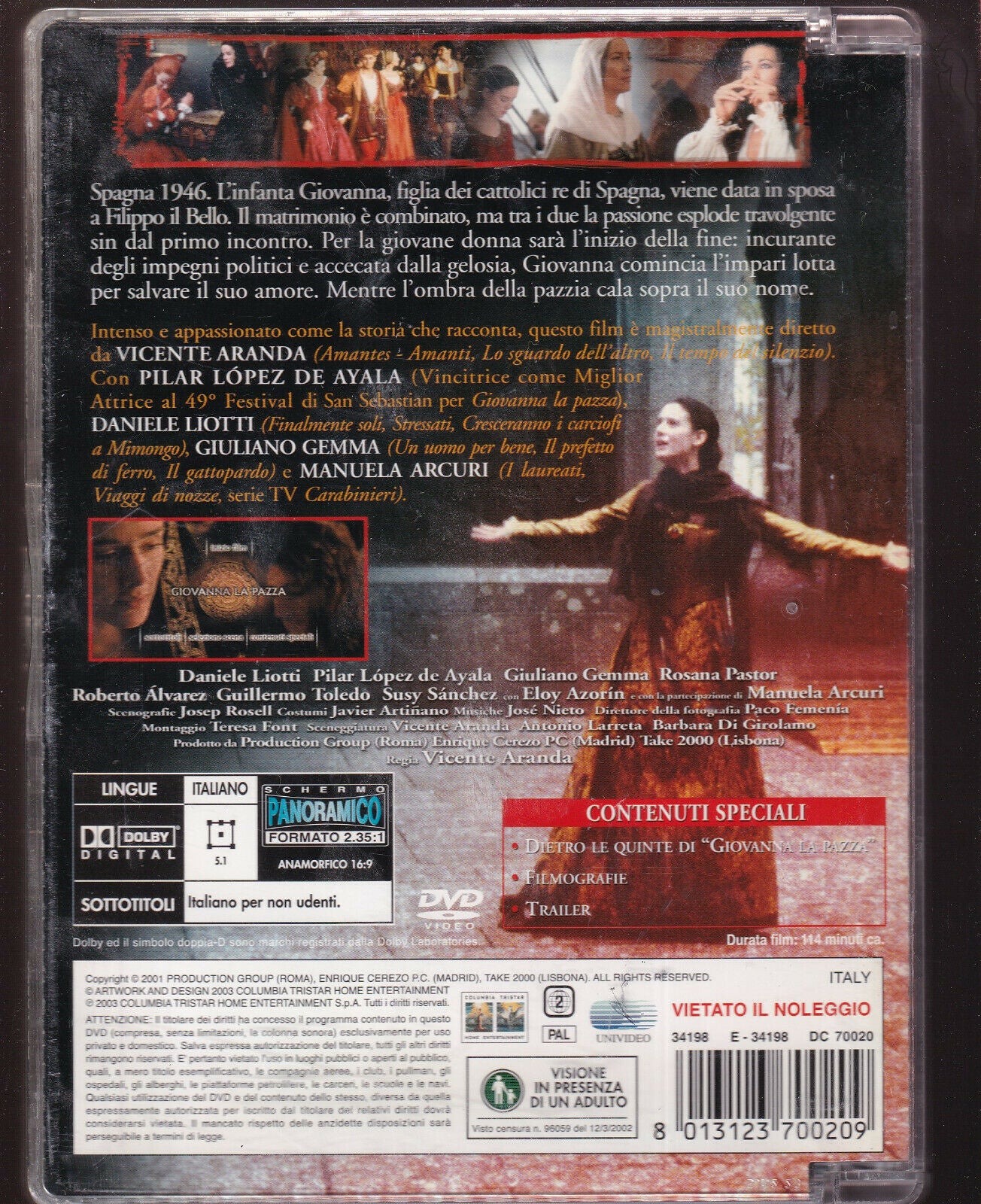 EBOND Giovanna La Pazza Sjb DVD DB691713