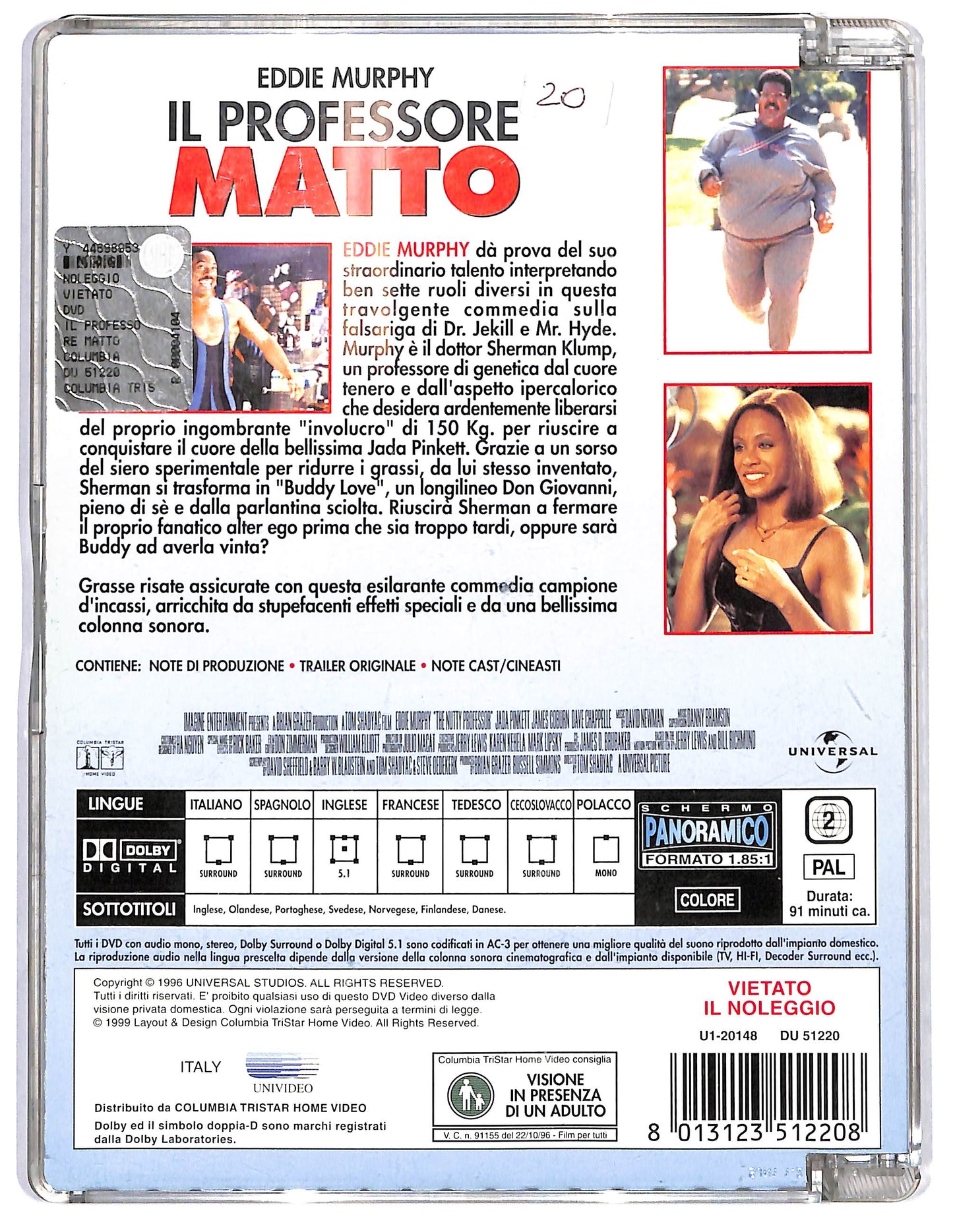 EBOND Il professore matto SJB DVD DB691759