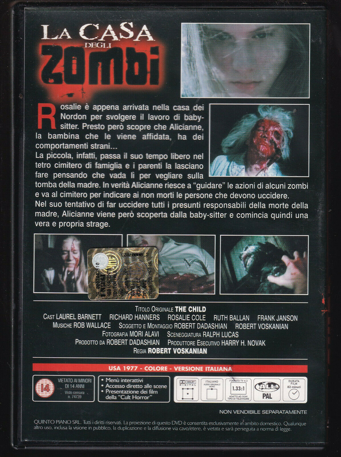 EBOND La Casa Degli Zombi EDITORIALE DVD DB691814