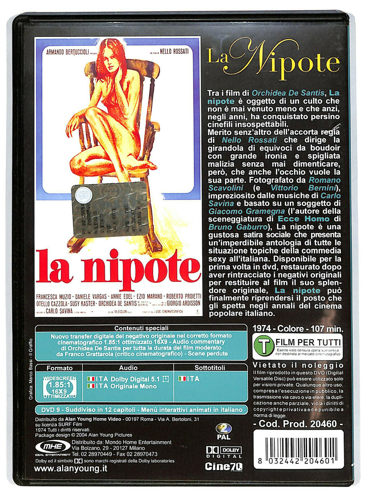 EBOND La Nipote DVD DB691823