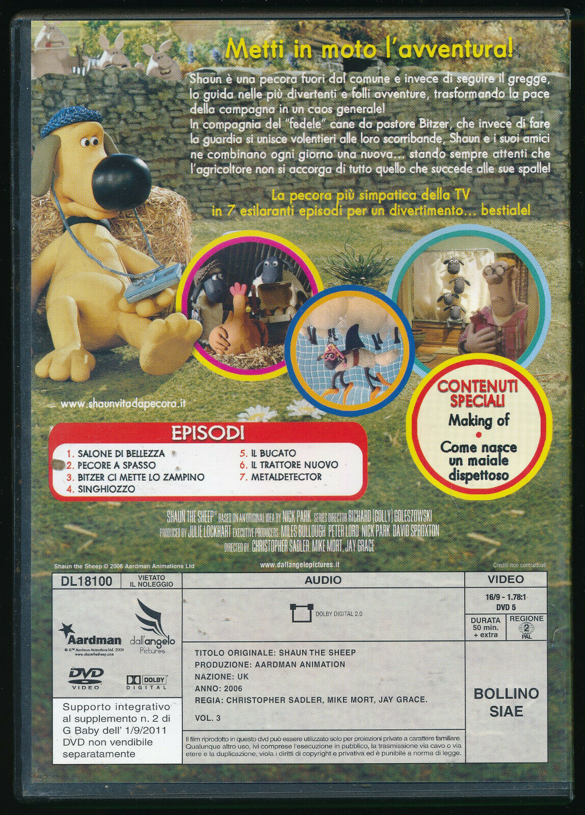 EBOND Shaun, Vita Da Pecora DVD DB691930