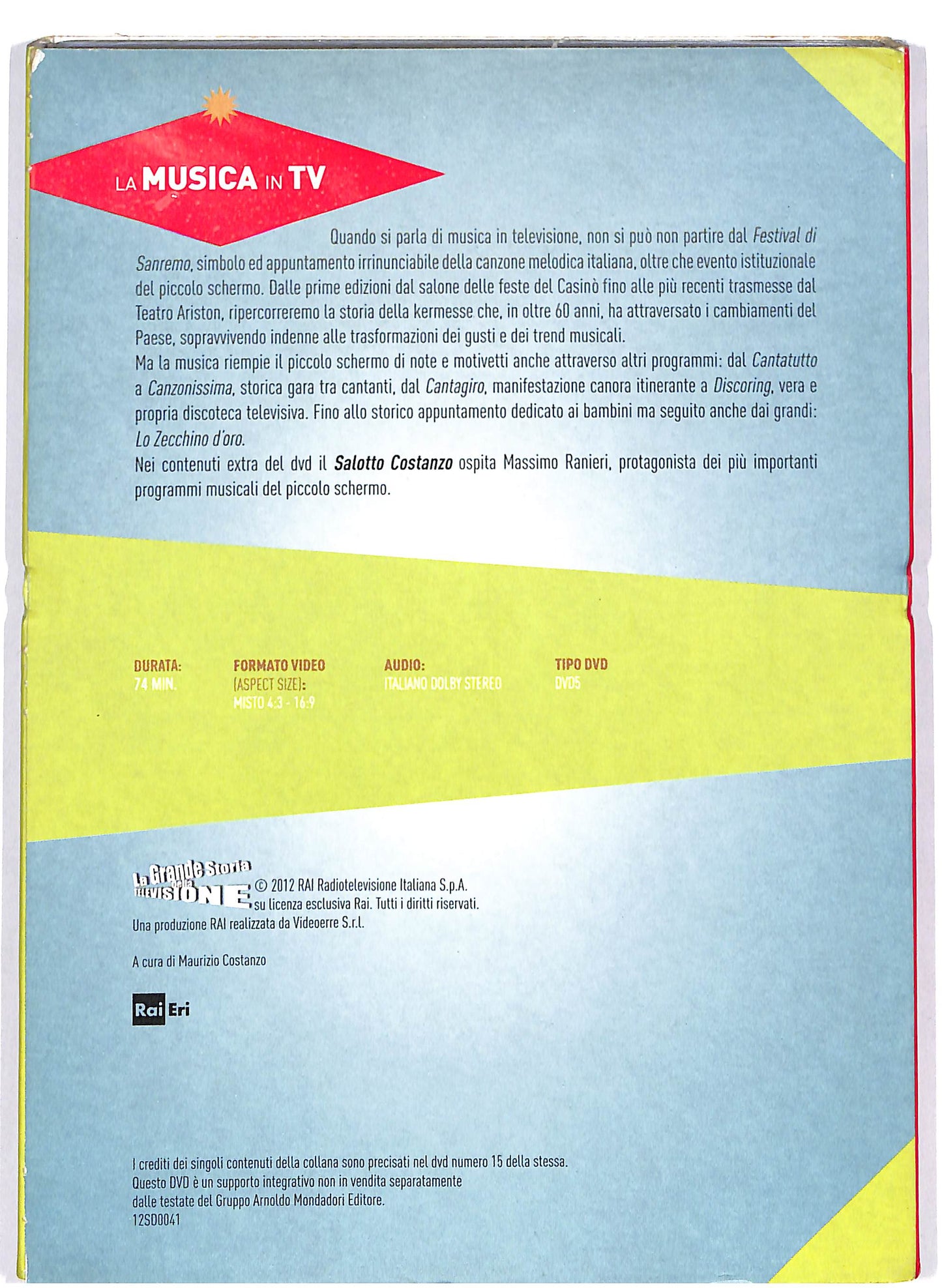 EBOND La Grande Storia Della TV - vol.15 EDITORIALE Slipcase DVD DB691931