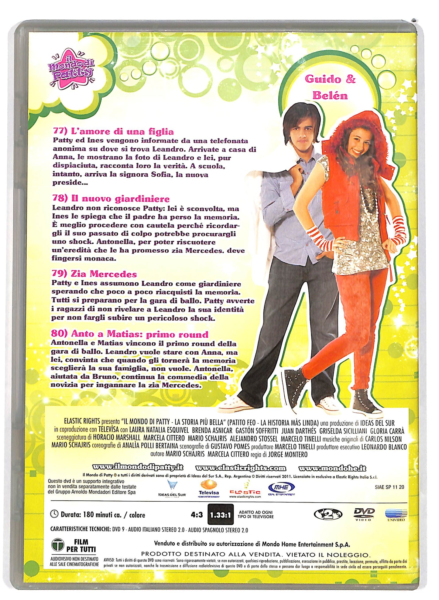 EBOND Il Mondo di Patty 2 serie episodi 77-80 vol.20 EDITORIALE DVD DB691939