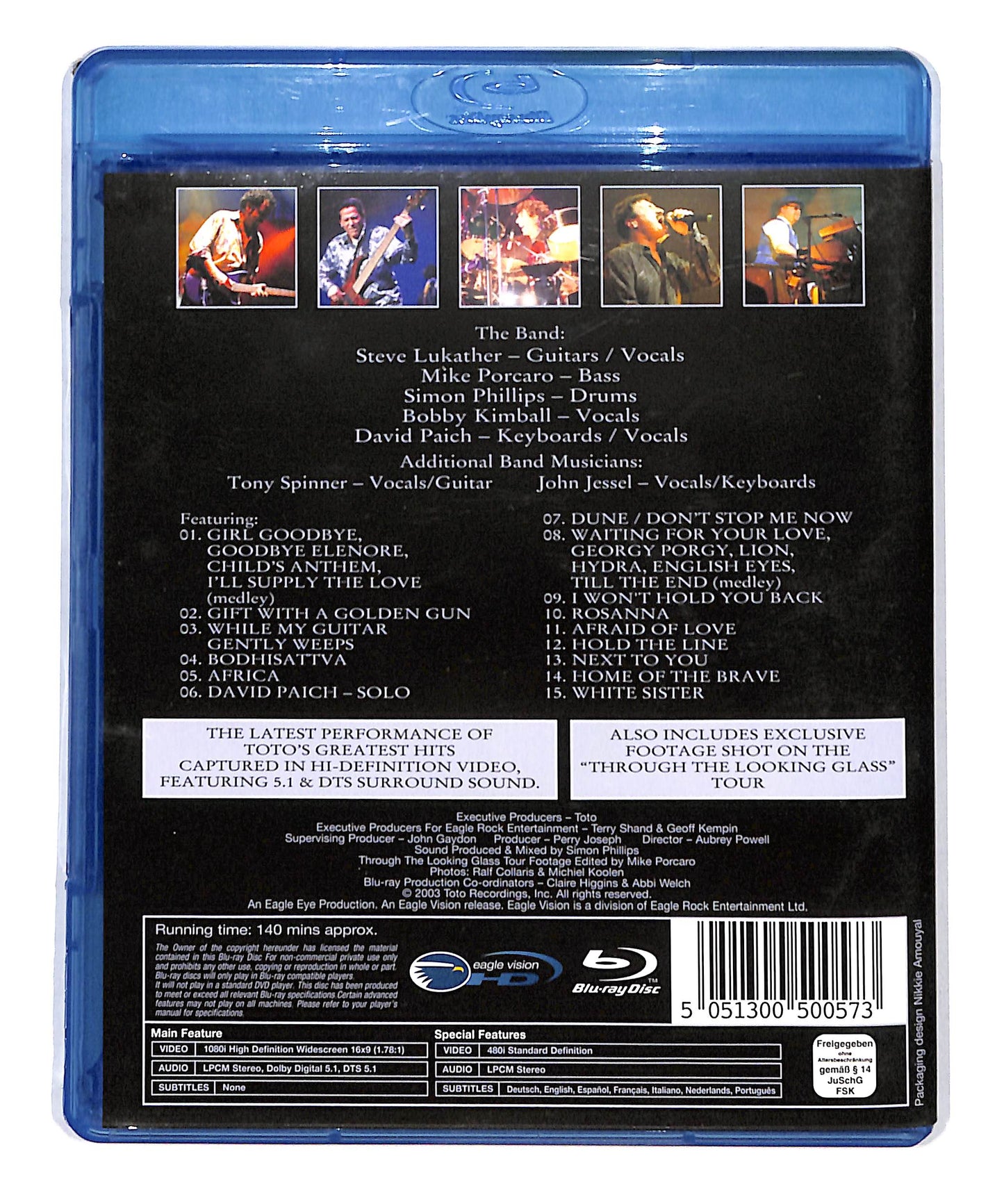 EBOND Toto - Live in Amsterdam 25th anniversary BLURAY DB692220
