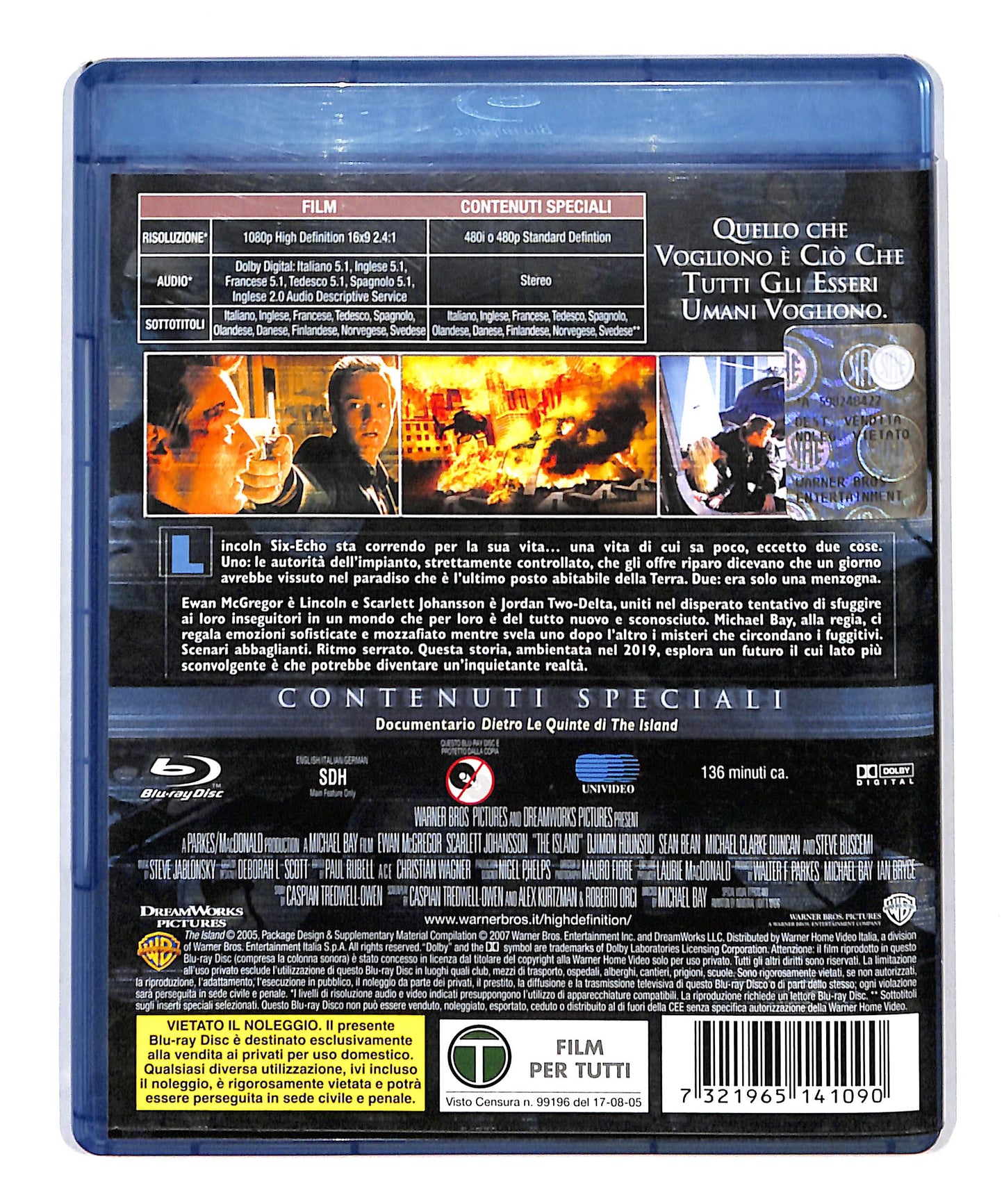 EBOND The island BLURAY DB692221