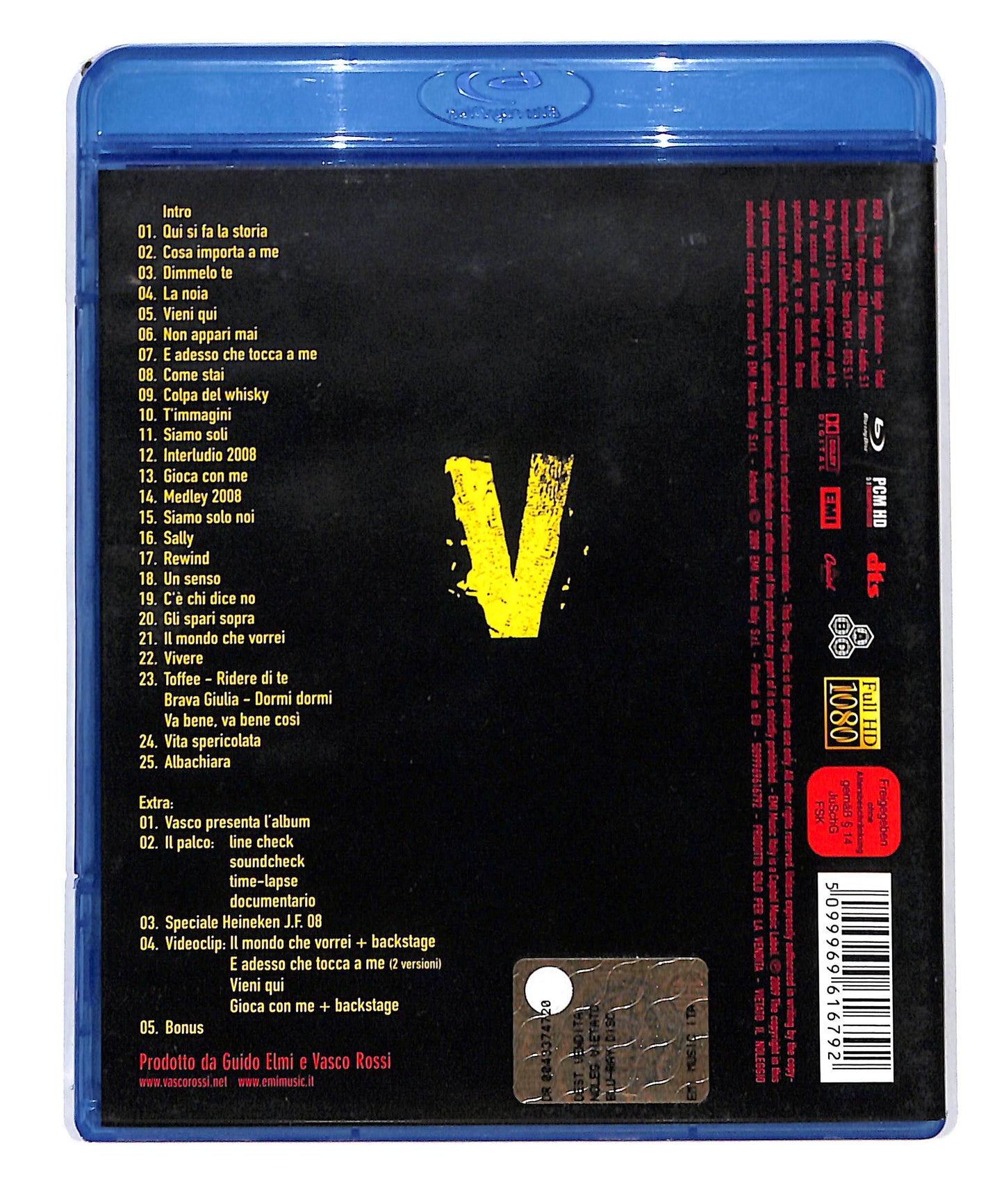 EBOND Vasco Rossi - Il mondo che vorrei BLURAY DB692222