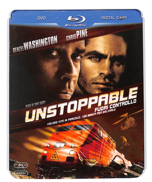 EBOND Unstoppable Fuori controllo + DIGITAL COPY+DVD BLURAY DB692236