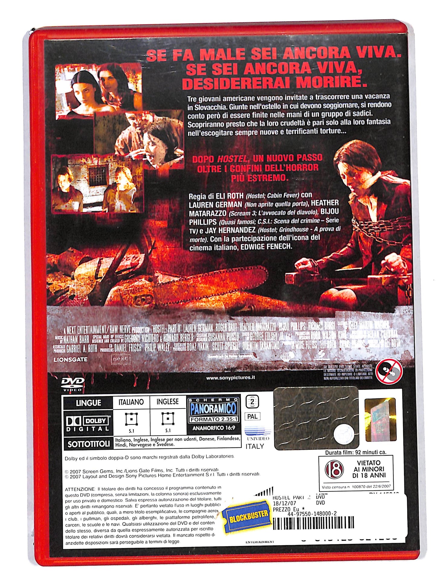 EBOND Hostel part II NOLEGGIO DVD DB692247