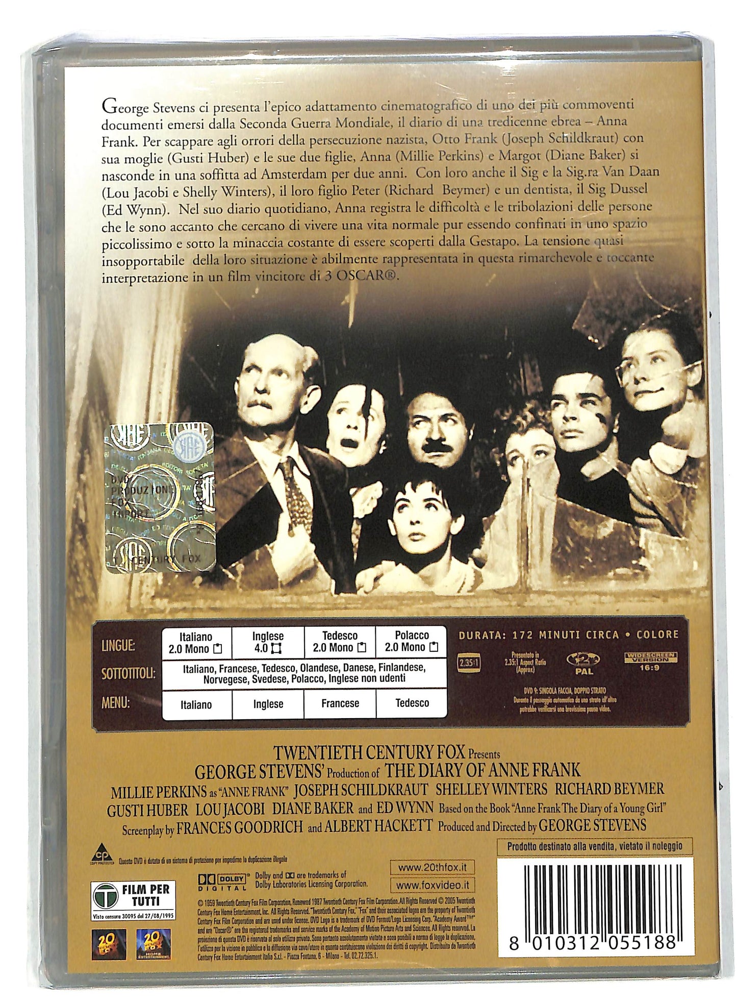 EBOND Il diario di anna frank DVD DB692641