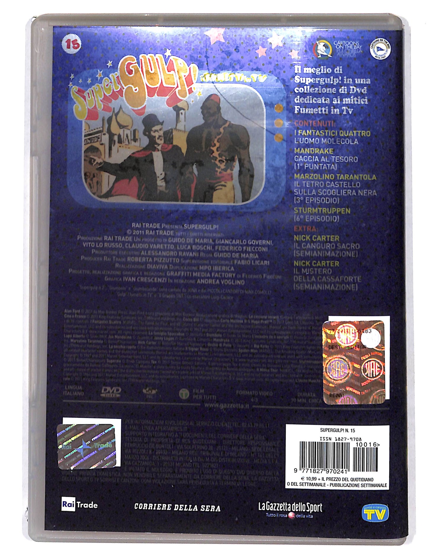 EBOND Supergulp vol.15 Mandrake EDITORIALE DVD DB692703