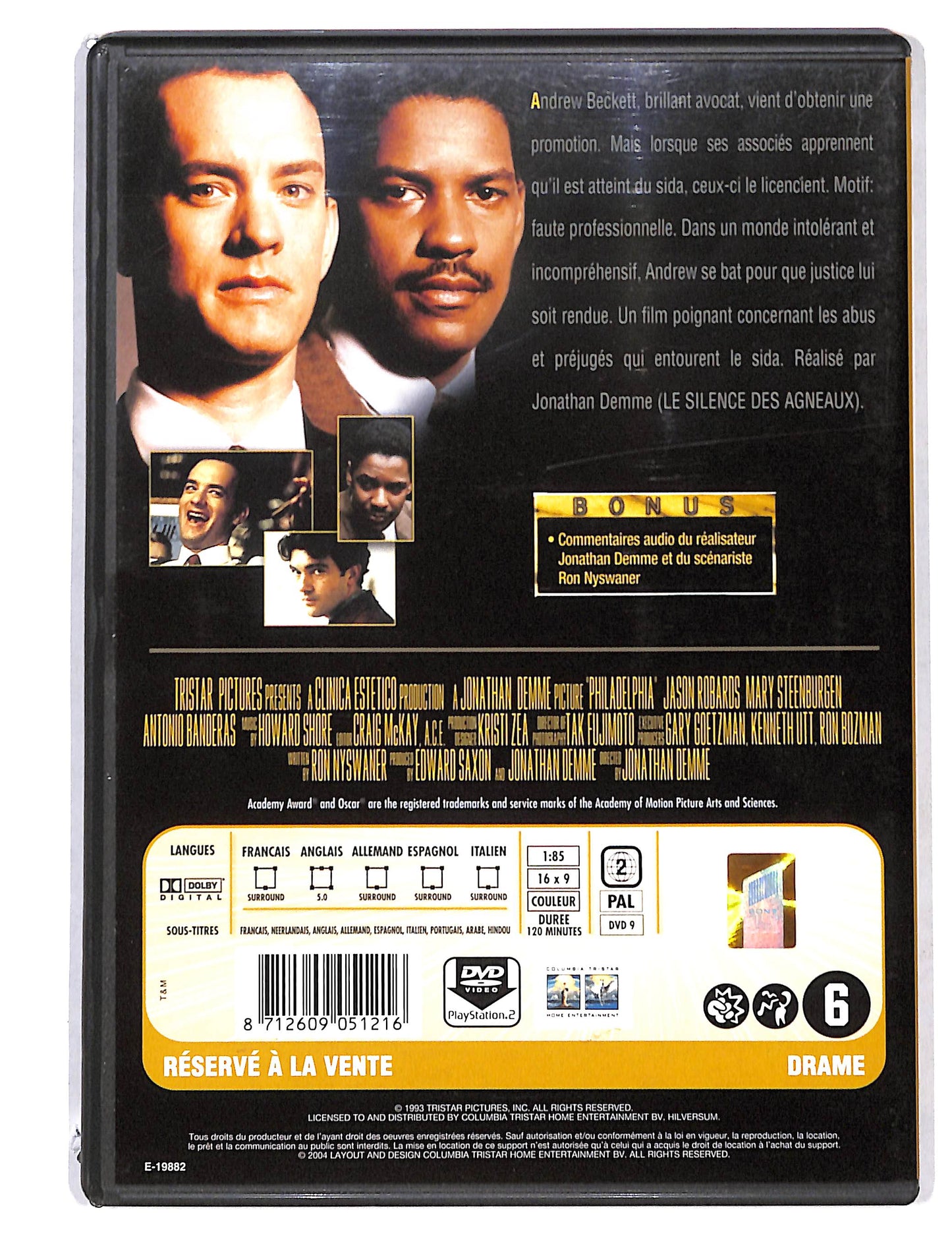 EBOND Philadelphia - Edizione Francia DVD DB692722