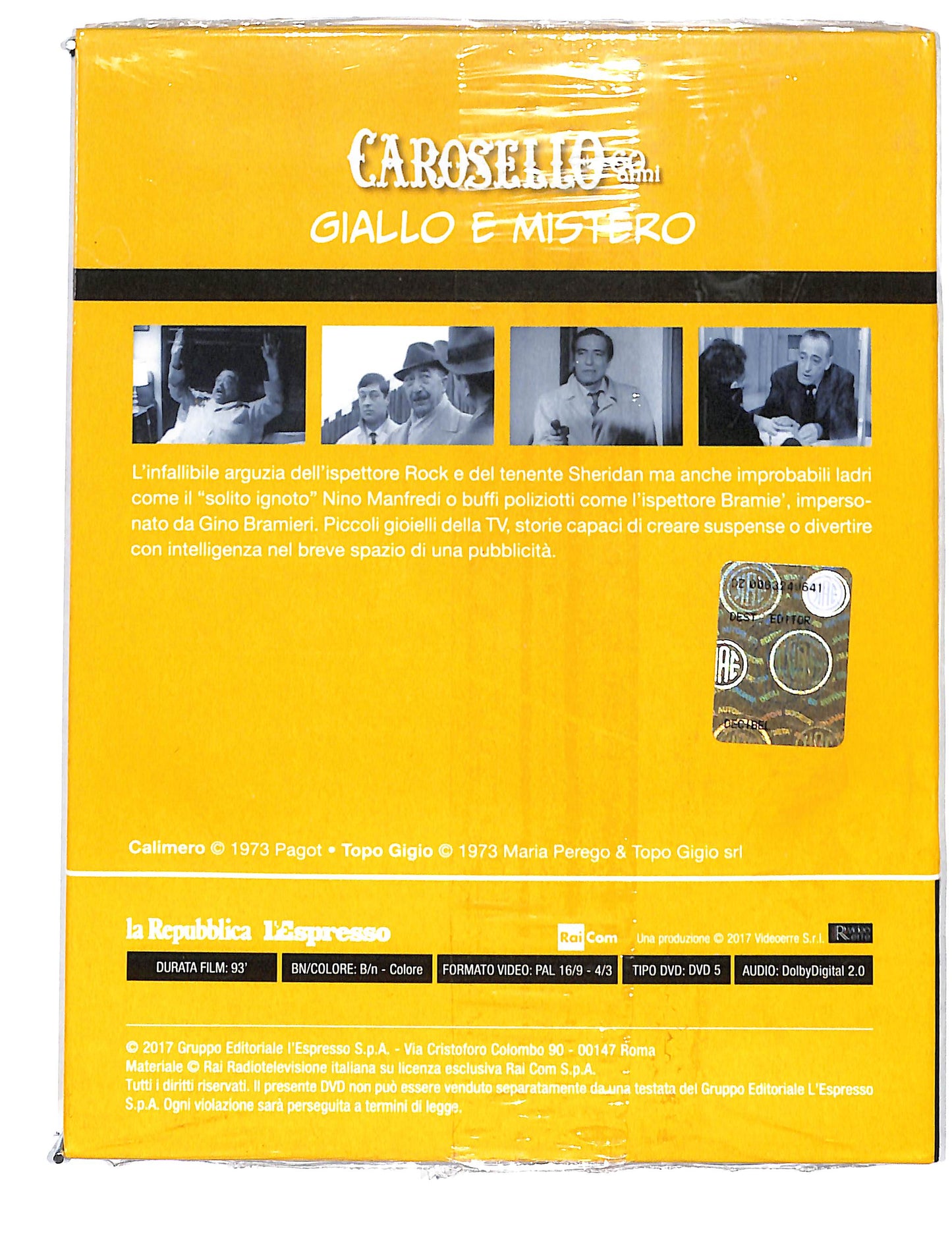 EBOND Carosello vol 4 Giallo e Mistero EDITORIALE DVD DB692758