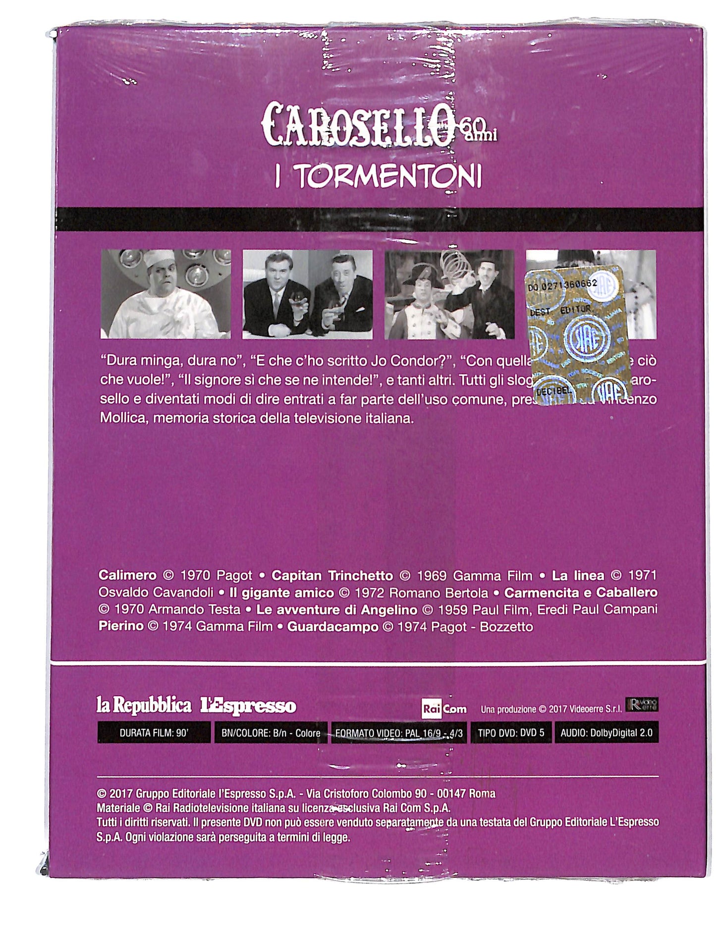 EBOND Carosello vol.3 I tormentoni EDITORIALE DVD DB692761