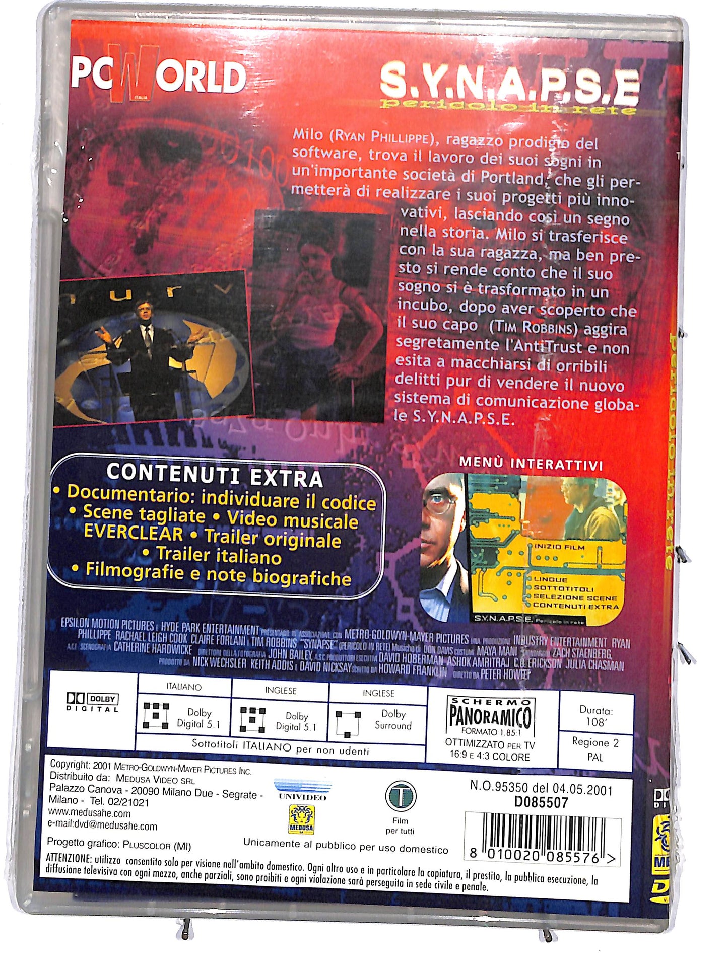 EBOND s.y.n.a.p.s.e - pericolo in rete DVD DB692911